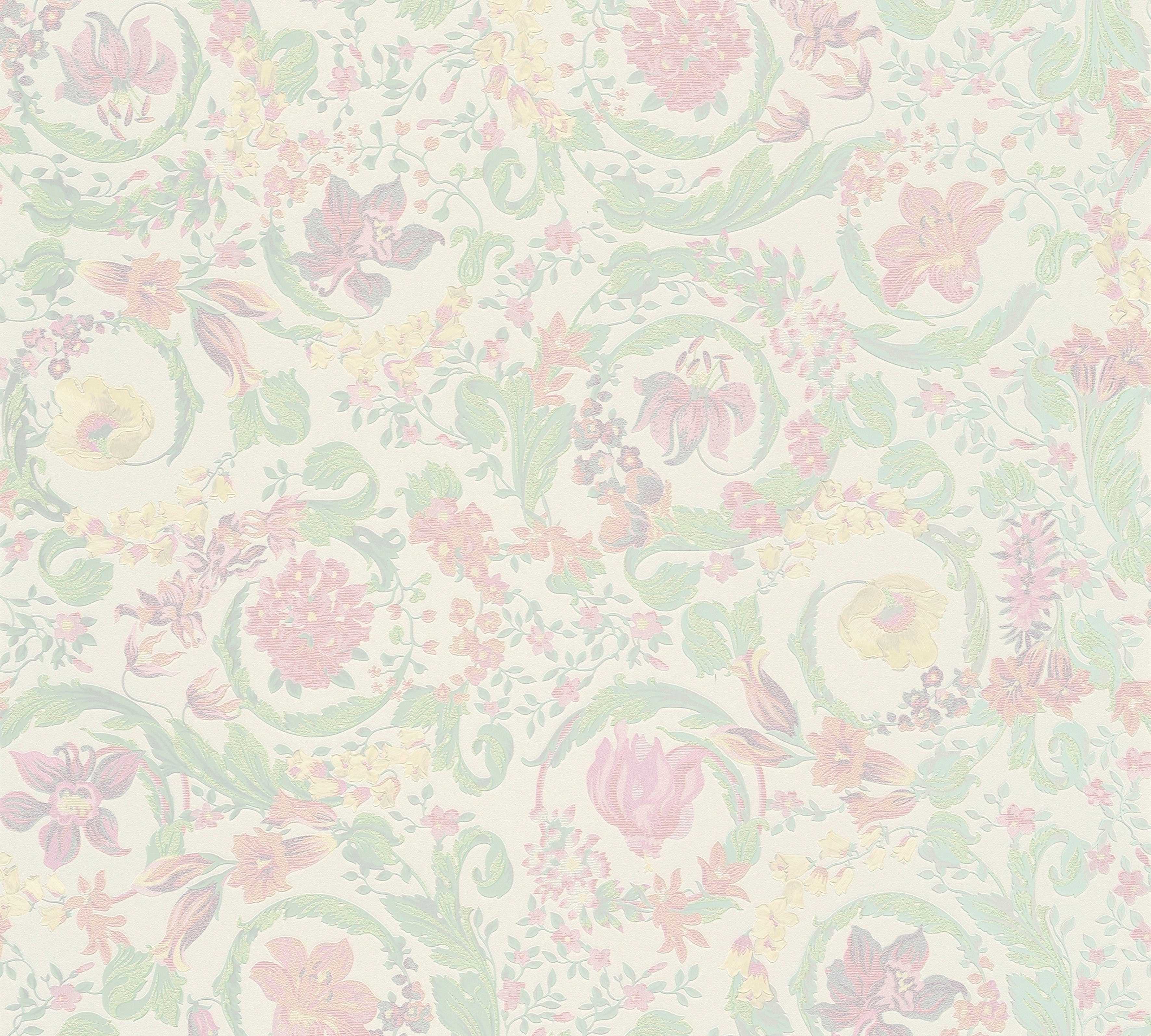 Versace Vliesbehang Wallpaper  5 Floral (1 stuk)