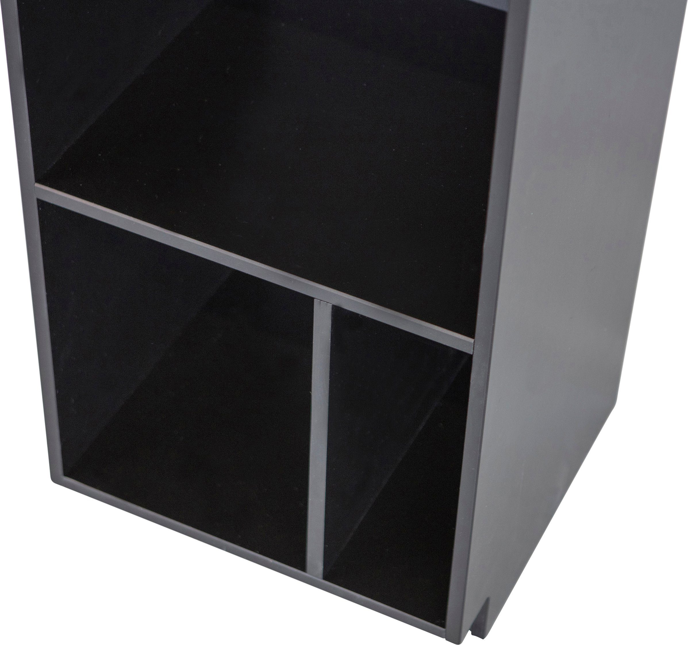 WOOOD Boekenkast Finca Plank met push-to-open systeem, hoogte 210 cm x breedte 40 cm