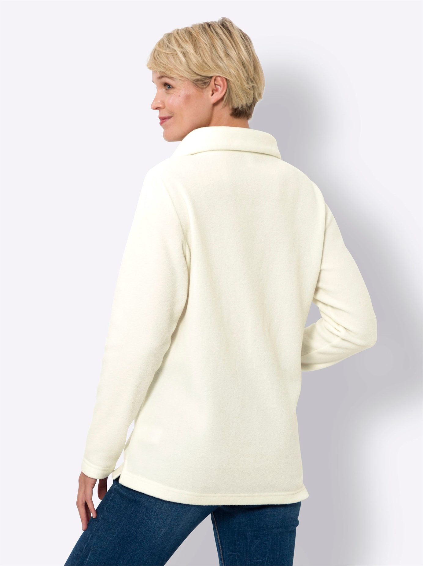 Classic Basics Fleece-shirt Fleeceshirt (1-delig)