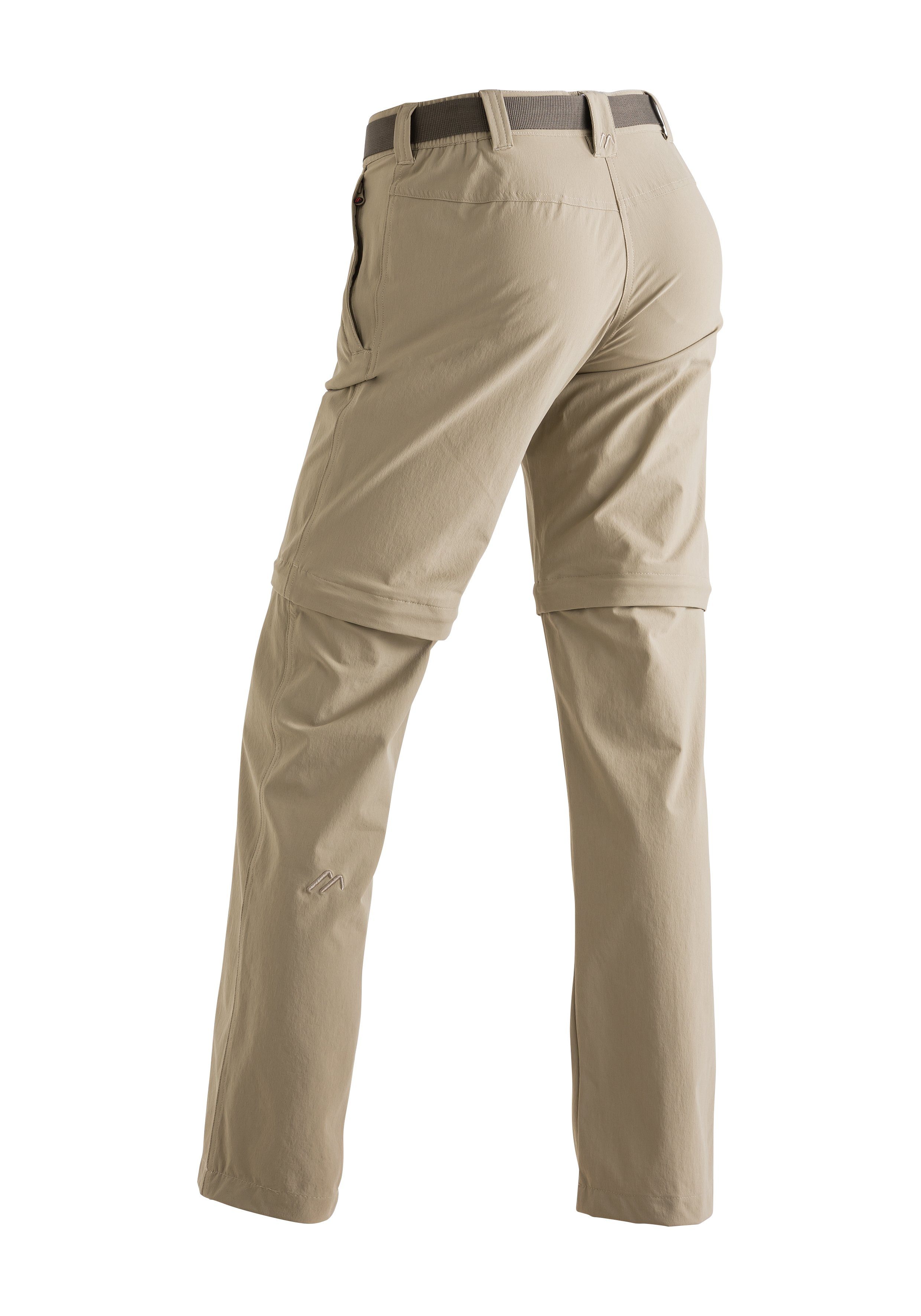 Maier Sports Functionele broek Nata 2 Dames wandelbroek, afritsbare outdoorbroek, 3 zakken, regular fit