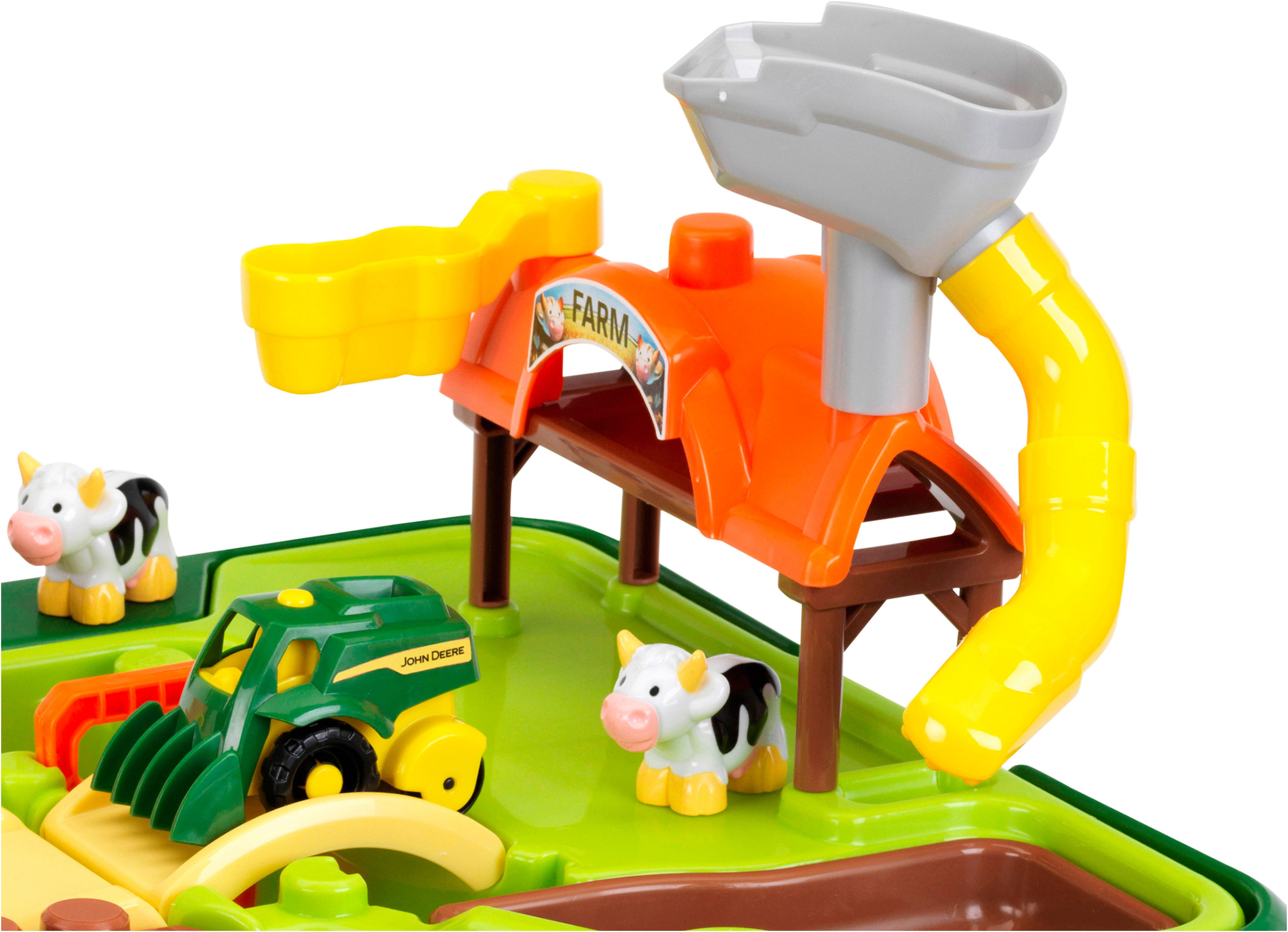 Klein Speeltafel John Deere, 2in1 Farm