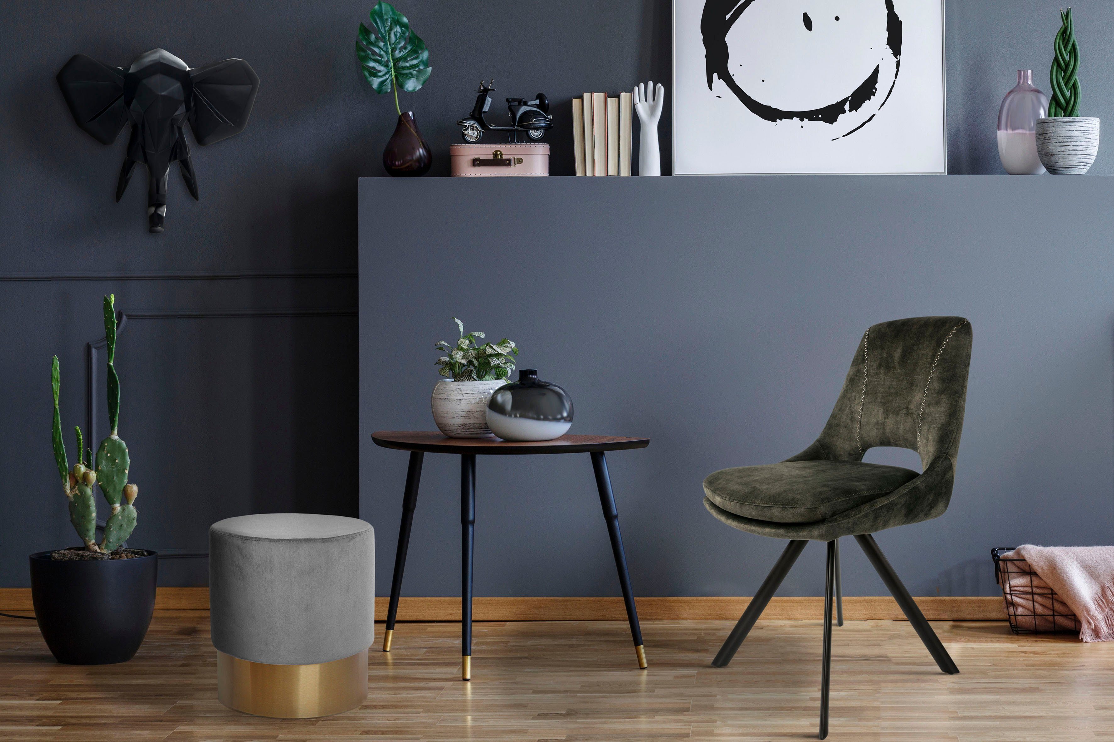 Kayoom Stoel Denver 125 2-delige set, stoelset in aantrekkelijk ontwerp (set, 2 stuks)