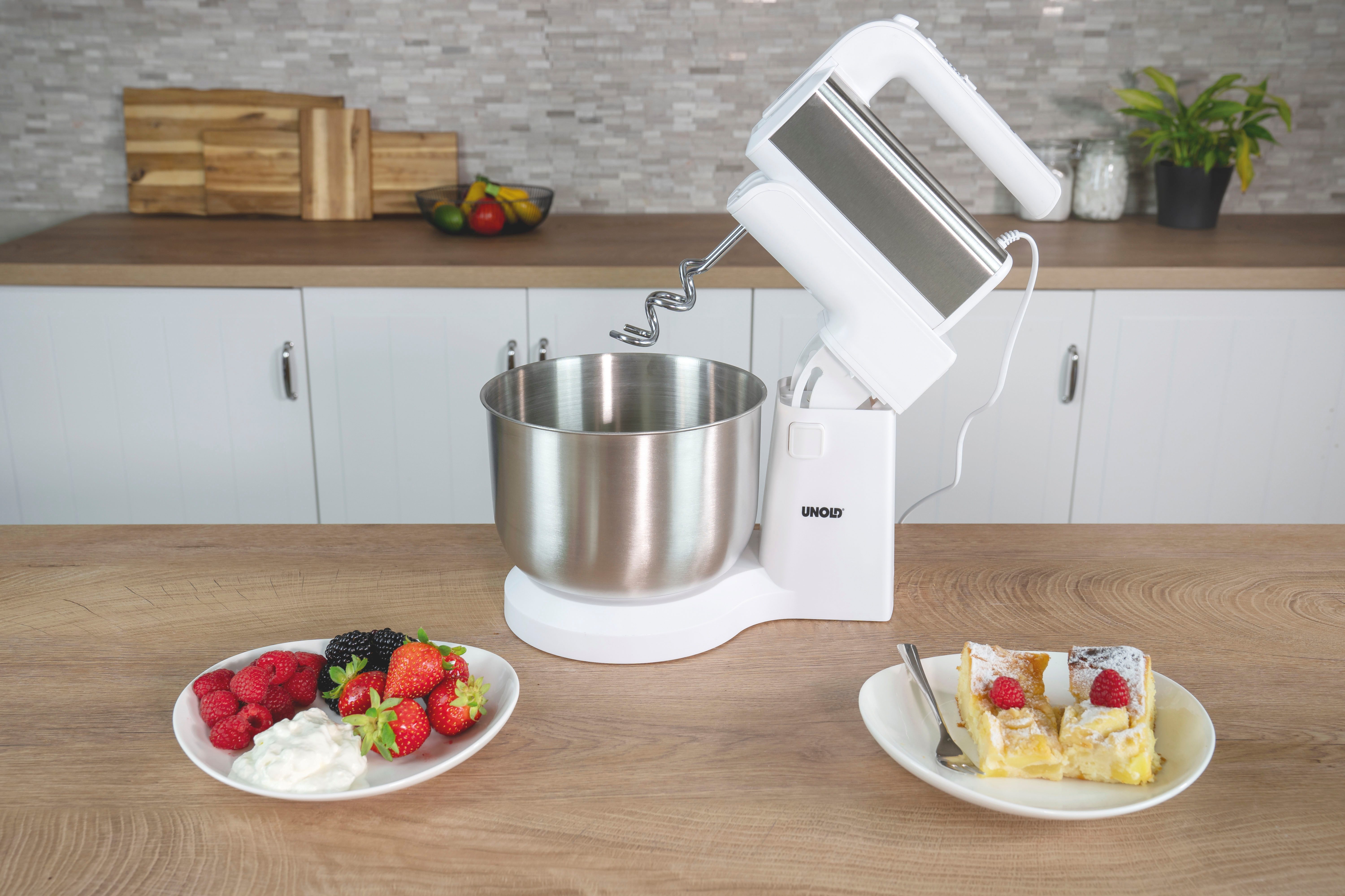 Unold Handmixer 78720 mit Rührschüssel Hannah