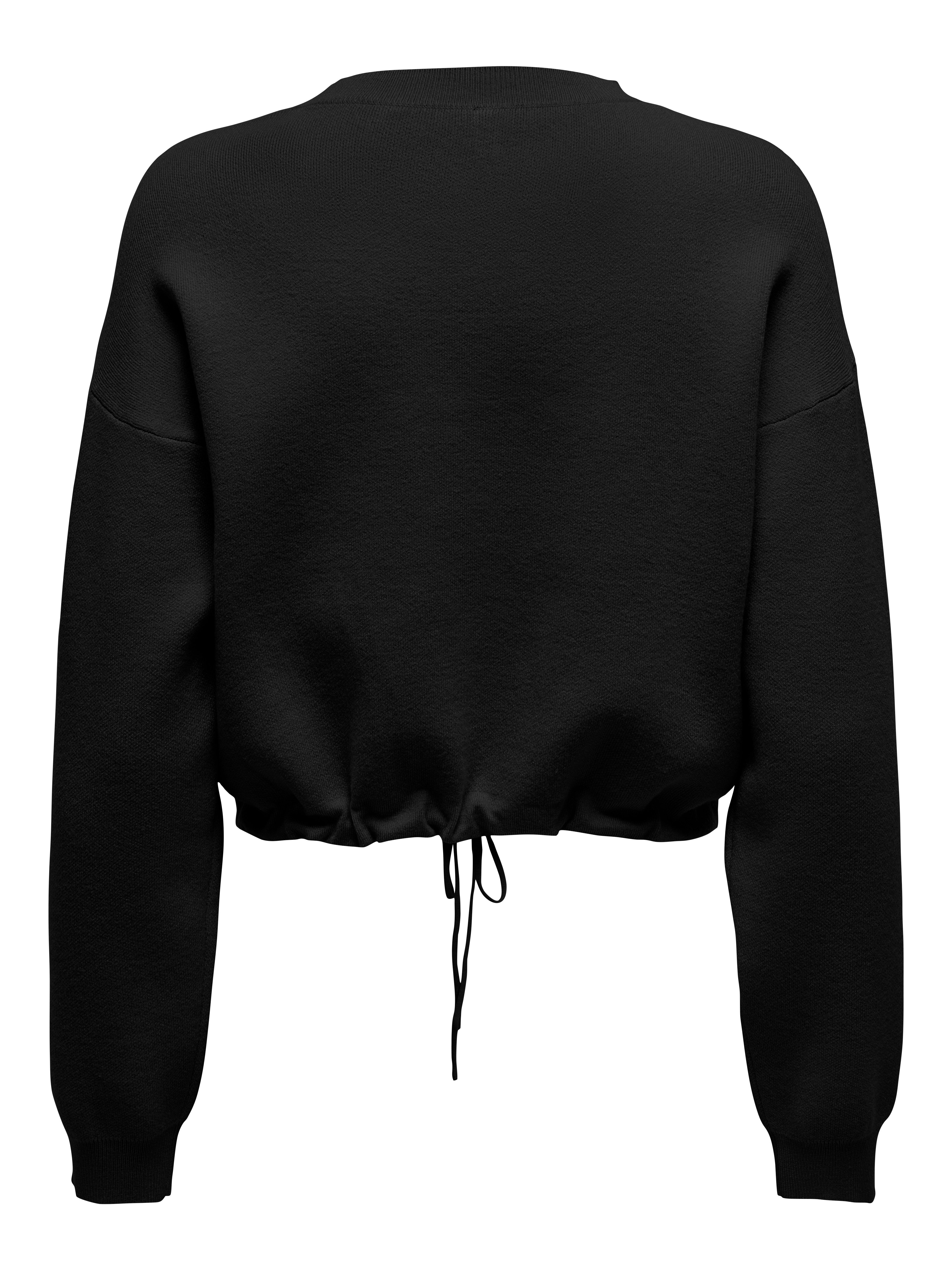 Only Gebreide trui ONLSUMMER LIFE LS O-NECK STRING CC KNT