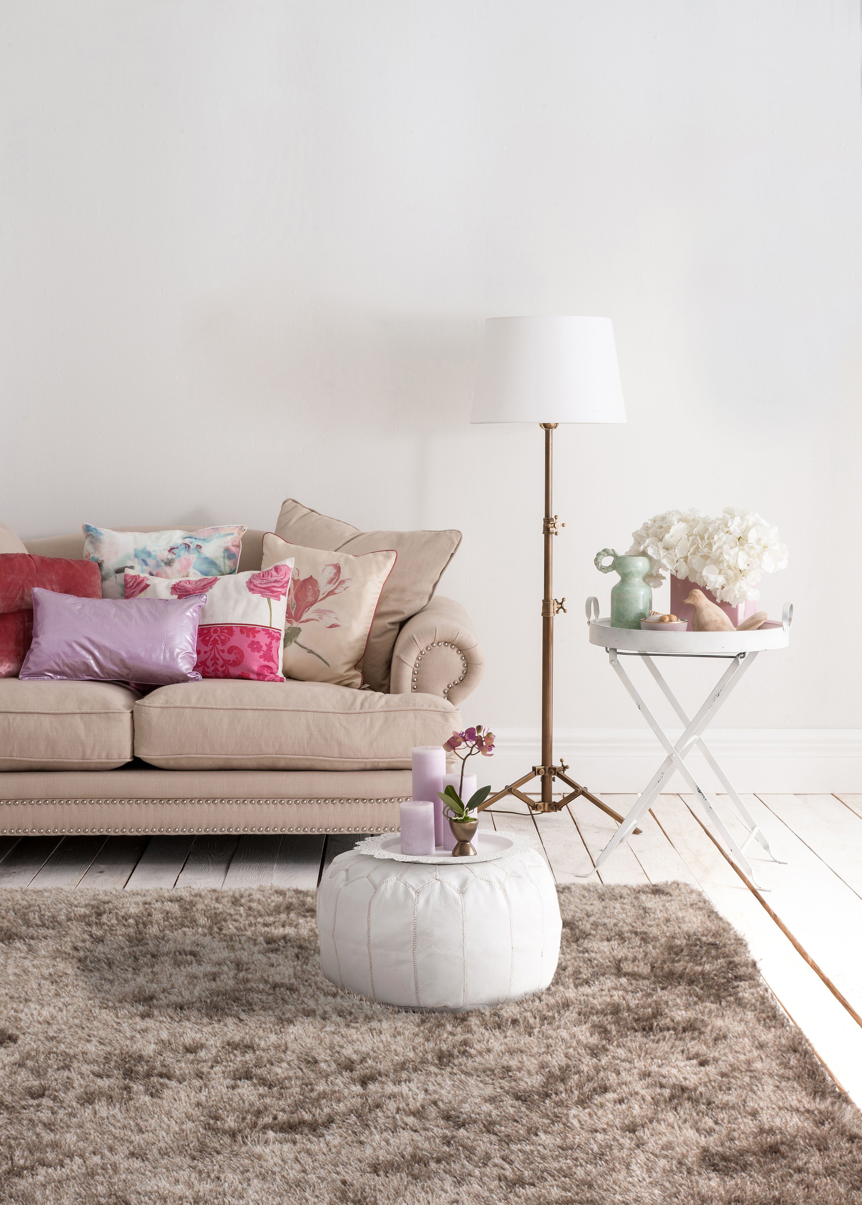 Kayoom Hoogpolig vloerkleed Diamond 700 zachte microvezel, lange pool, shaggy, mêlee, woonkamer