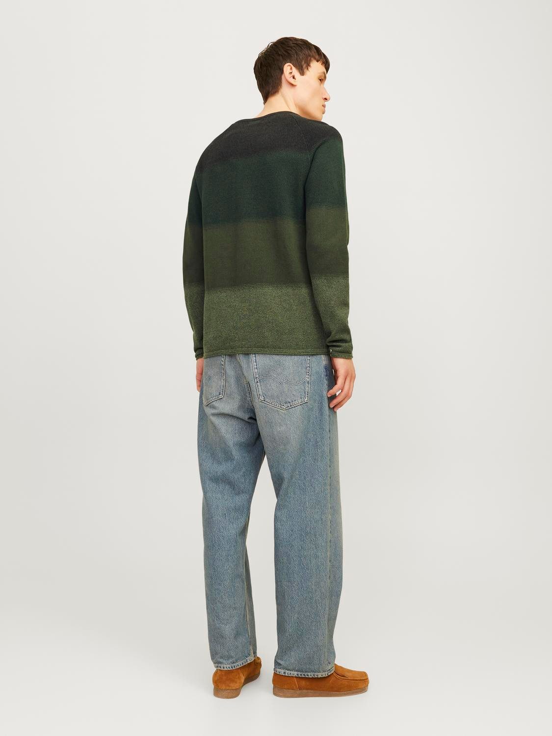 Jack & Jones Trui met ronde hals JJEHILL KNIT CREW NECK NOOS