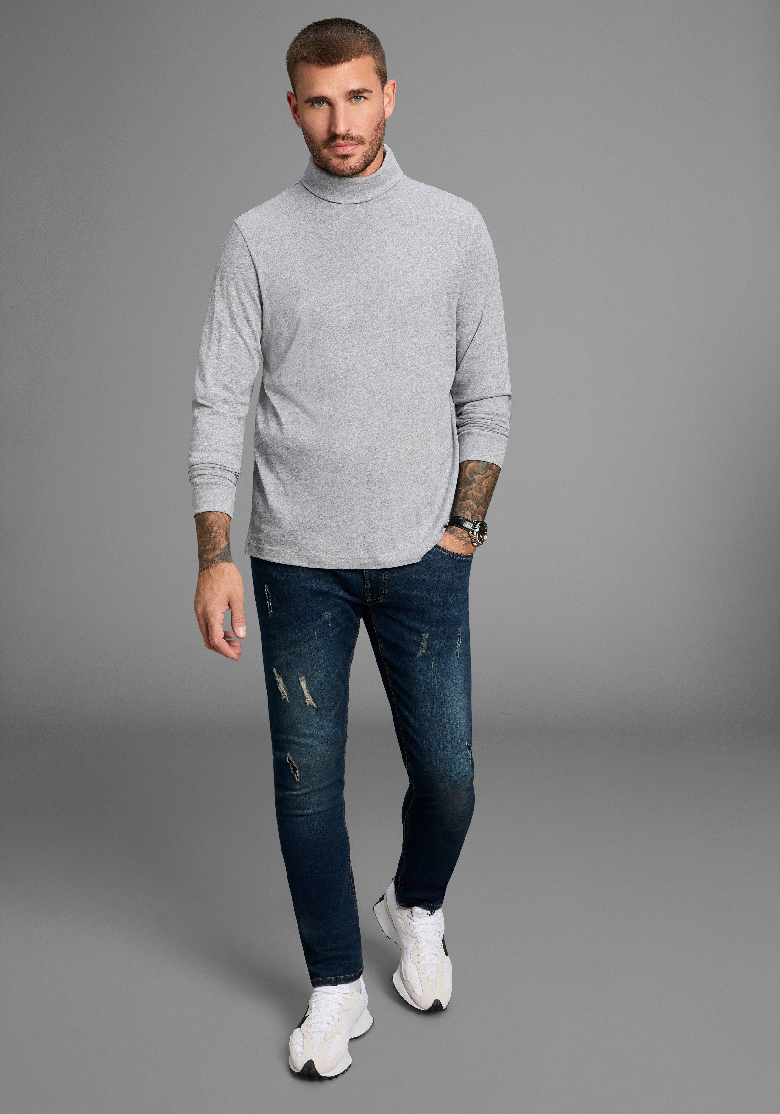 Bruno Banani Colshirt ook voor onderkleding