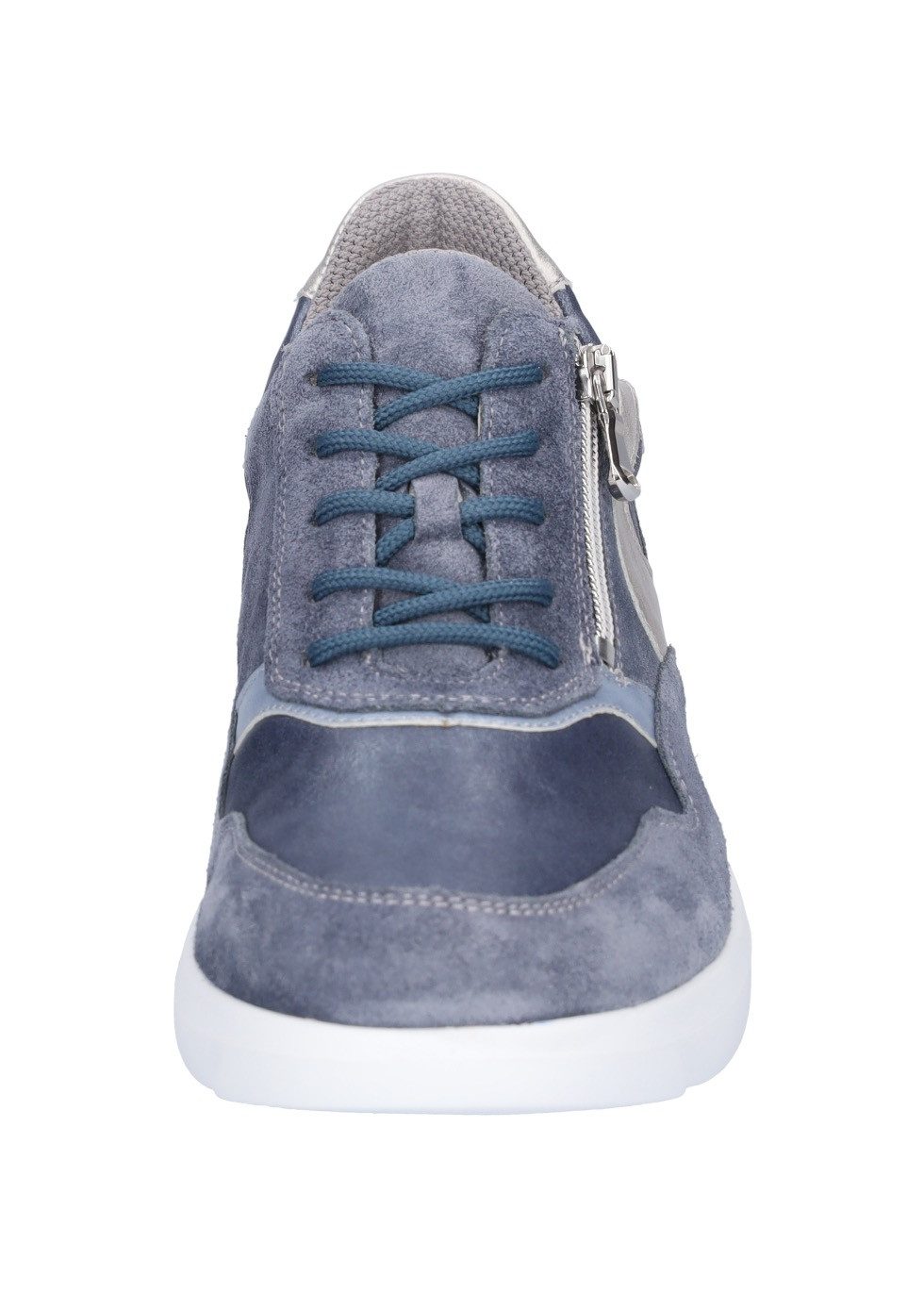 Waldläufer Sneakers met sleehak K-FUNKY , veterschoenen, lage schoen, comfort schoen, rits, k-breedte