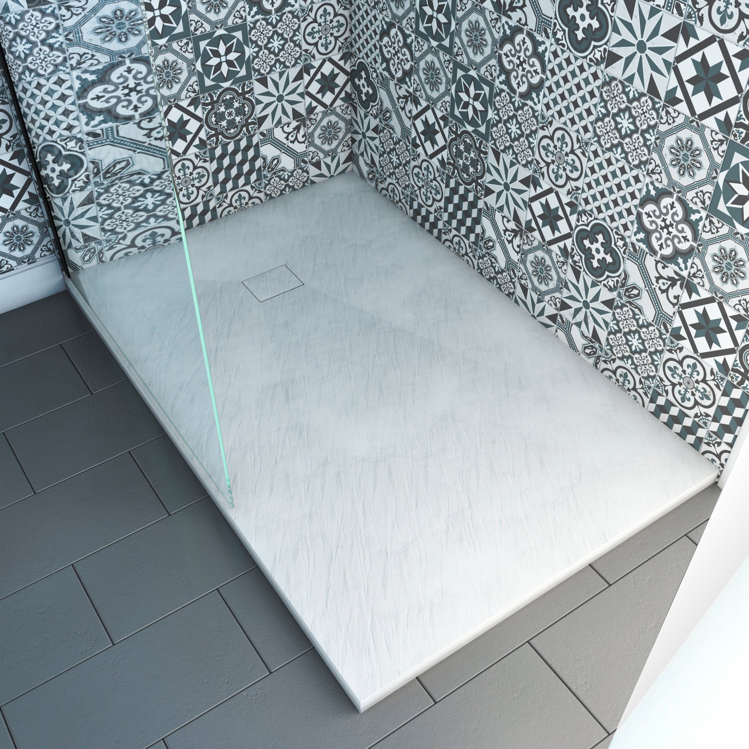 Marwell Douchebak Rechthoekig 140 x 90 x 2,6 cm, 140 cm x 90 cm