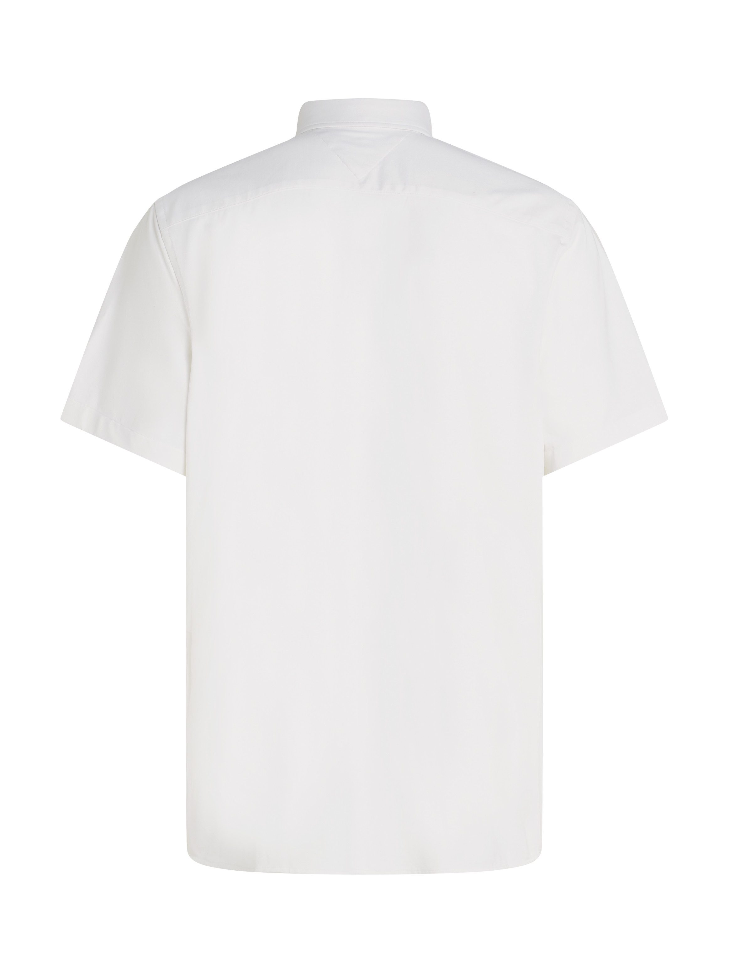 Tommy Hilfiger Overhemd met korte mouwen PERFORMANCE KNIT SOLID SS SHIRT