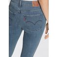 levi's slim fit jeans 311 shaping skinny in 5-pocketsstijl blauw