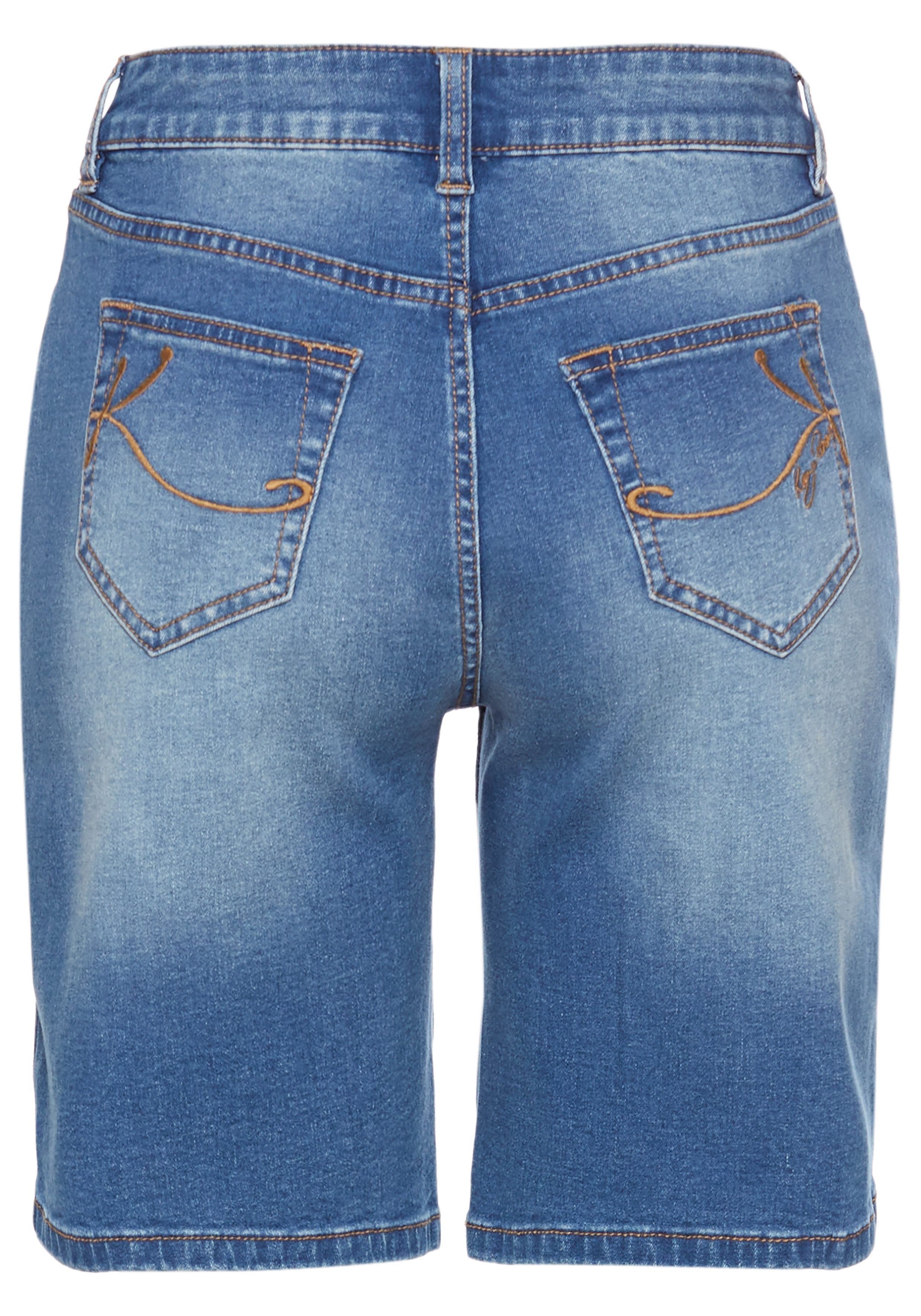 KangaROOS Jeansbermuda High Waist