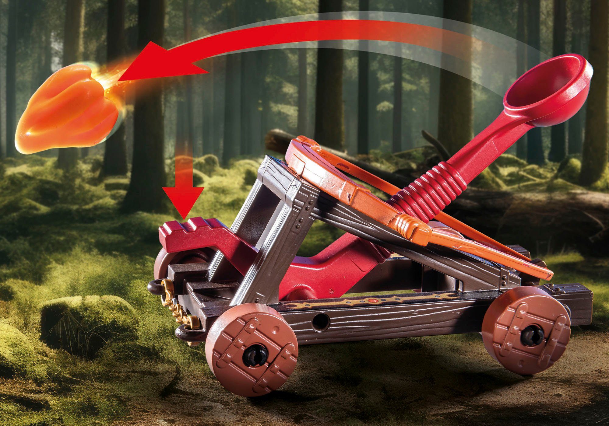 Playmobil® Constructie-speelset Hinderlaag langs de weg (71485), Novelmore (54-delig)
