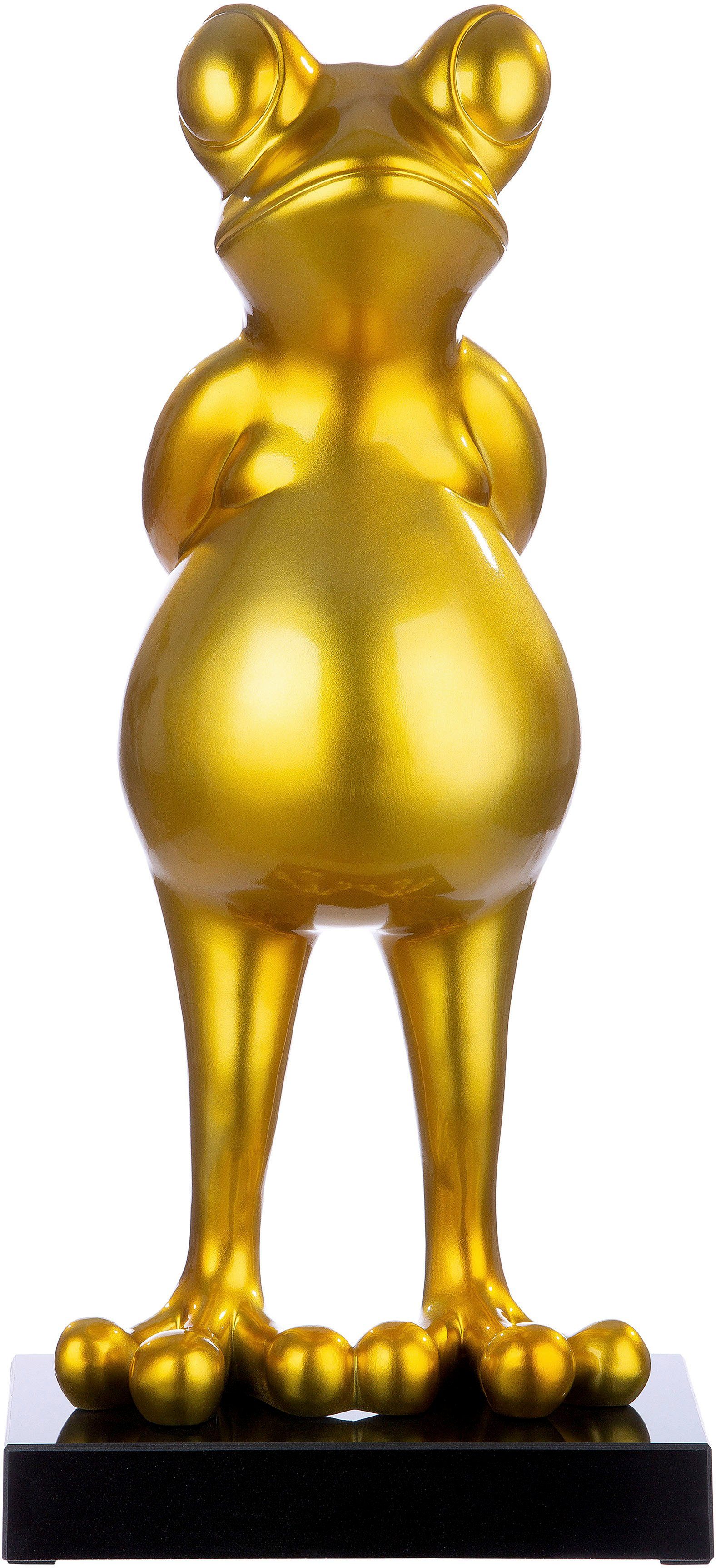 Casablanca by Gilde Dierfiguur Skulptur Frosch gold (1 stuk)