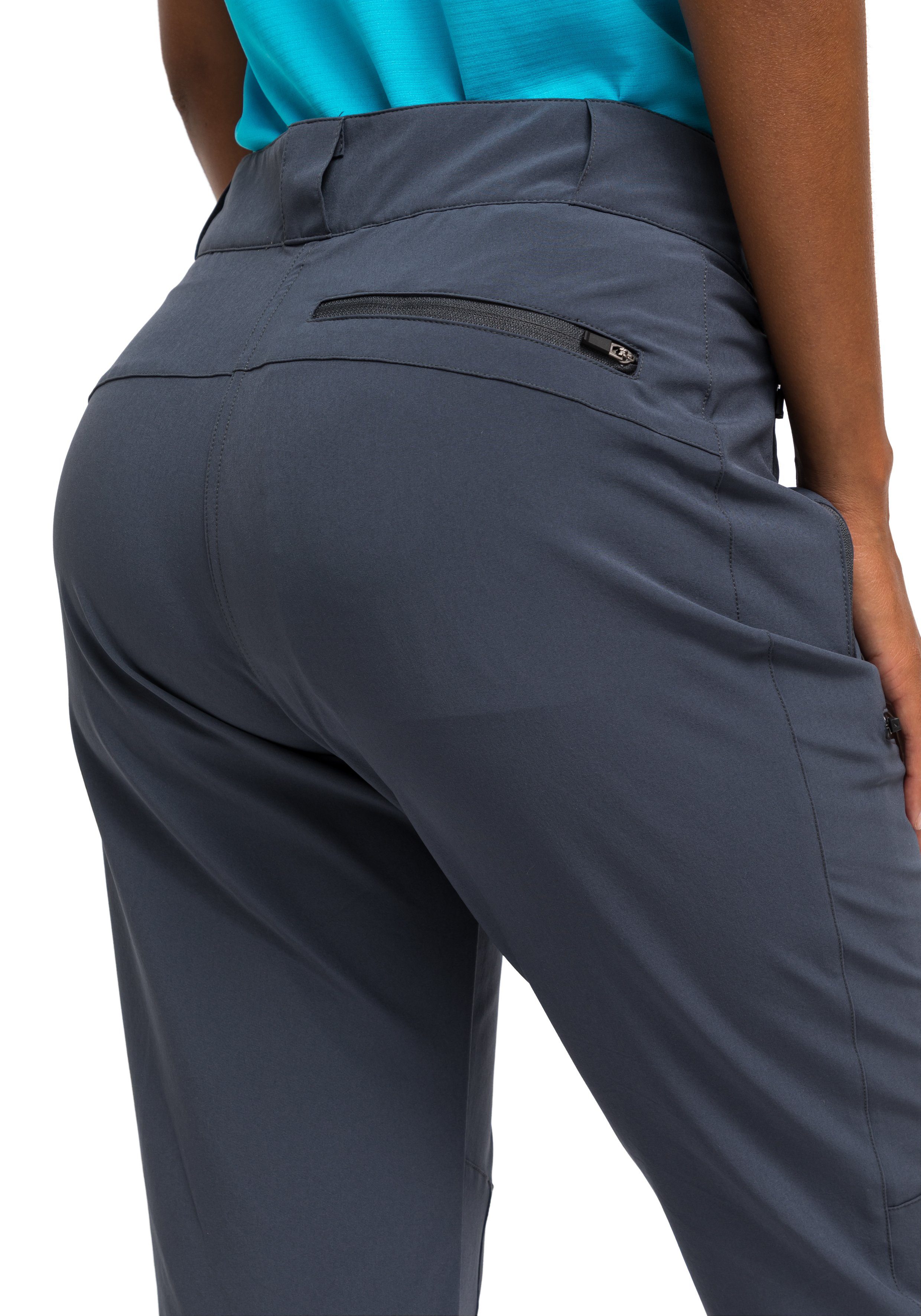 Maier Sports Functionele broek Latit W Sneldrogende outdoorbroek van elastisch materiaal