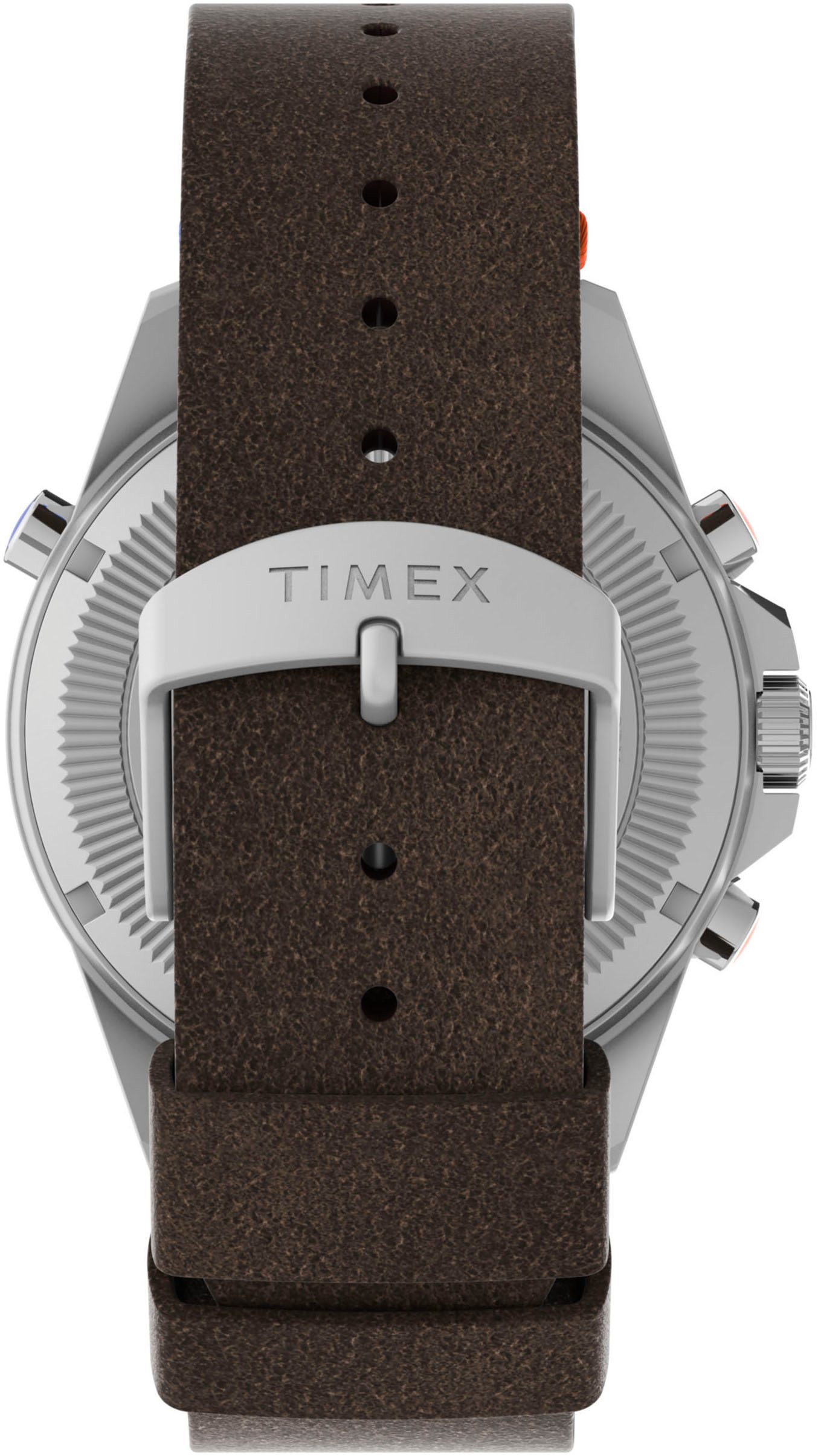 Timex Kwartshorloge TIDE/TEMP/COMPASS Armbandhorloge, herenhorloge, datum, fluorescerende wijzers, saffierglas, leren armband