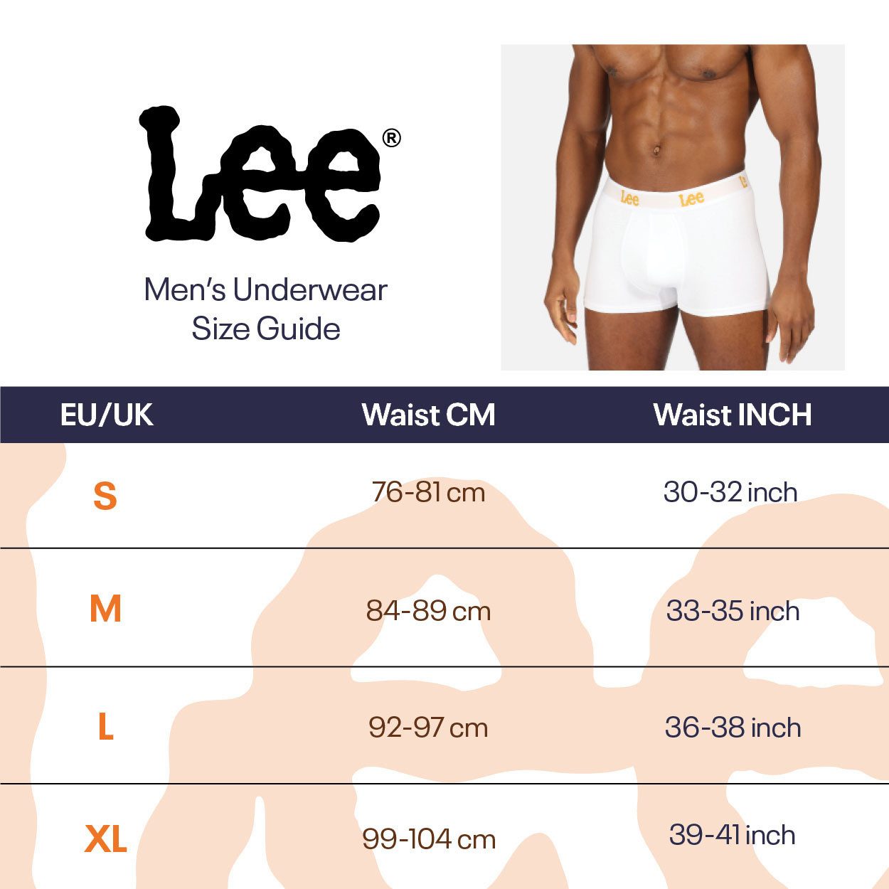 Lee® Zwemshort Tang met een logo-opschrift (1 stuk)