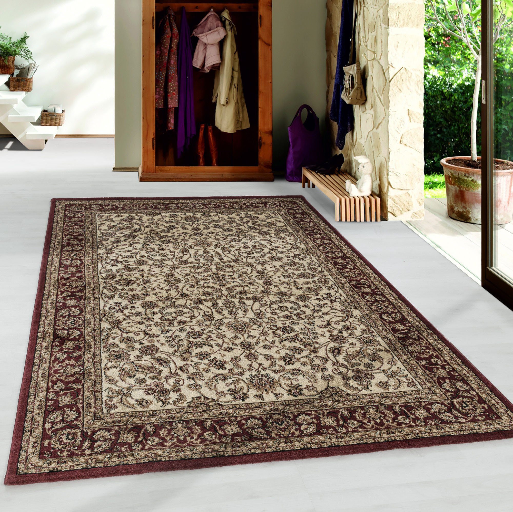 Ayyildiz Teppiche Vloerkleed KASJMIER 2604 Oriënt-look, gemakkelijk in onderhoud, robuuste korte pool, woonkamer moderne vloerkleden maat 160 cm x