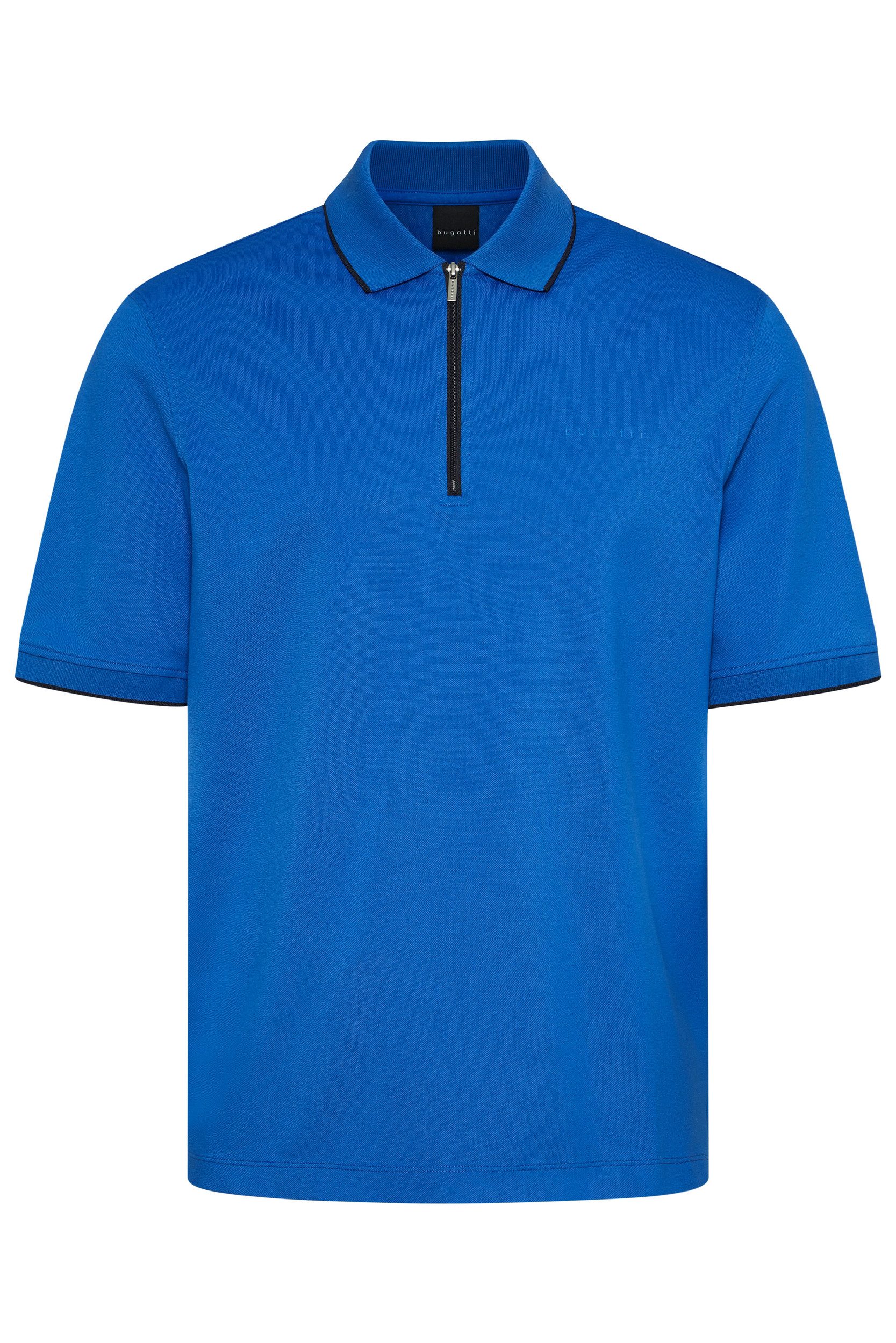 Bugatti Poloshirt met een ritssluiting