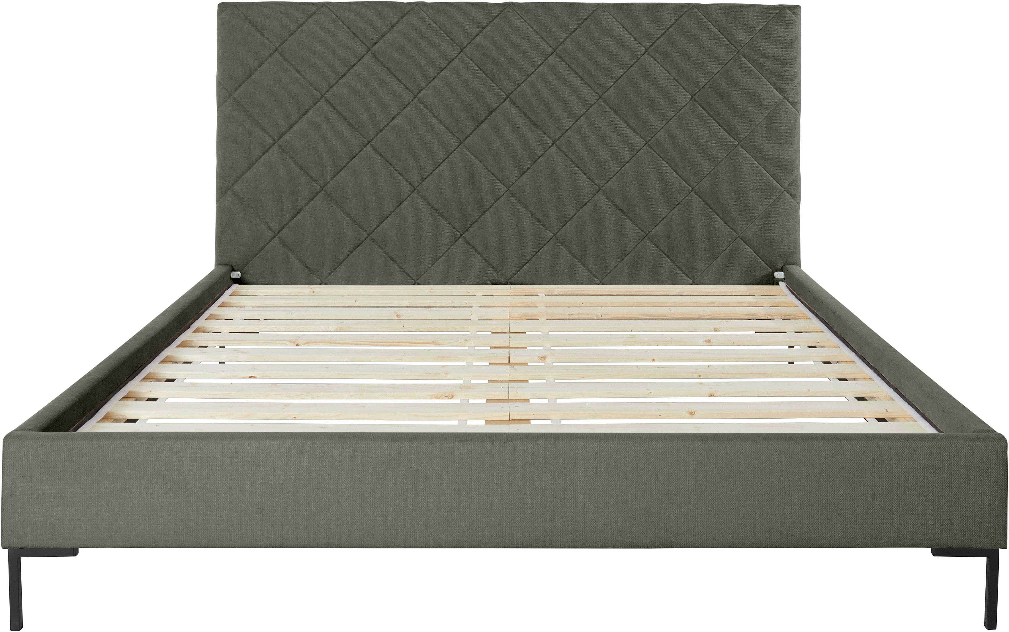 Guido Maria Kretschmer Home&Living Gestoffeerd bed CHARLOTT Modern bekleed bed met of zonder lattenbodem