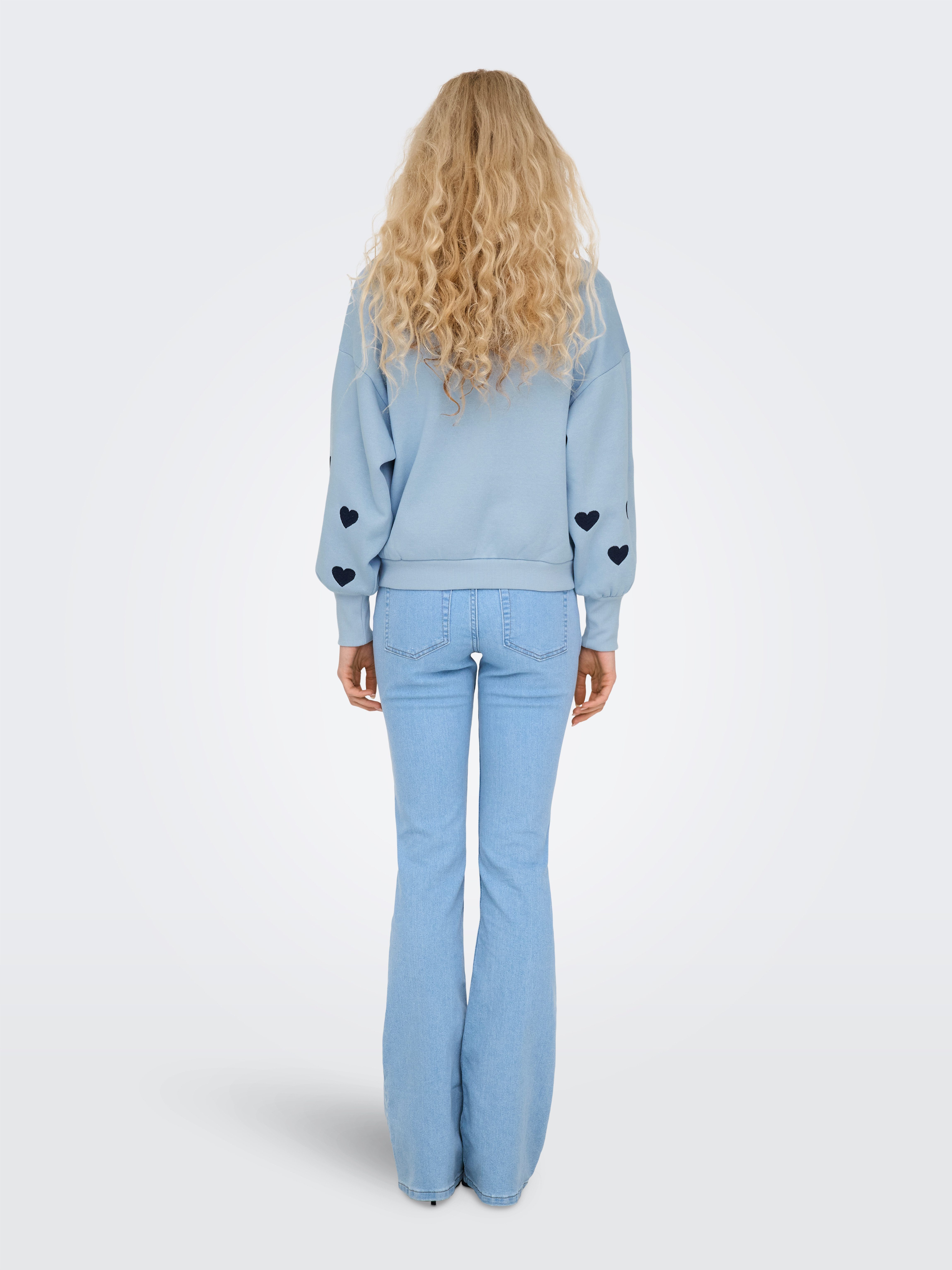 Only Sweatshirt ONLBECCA L/S O-NECK SWT