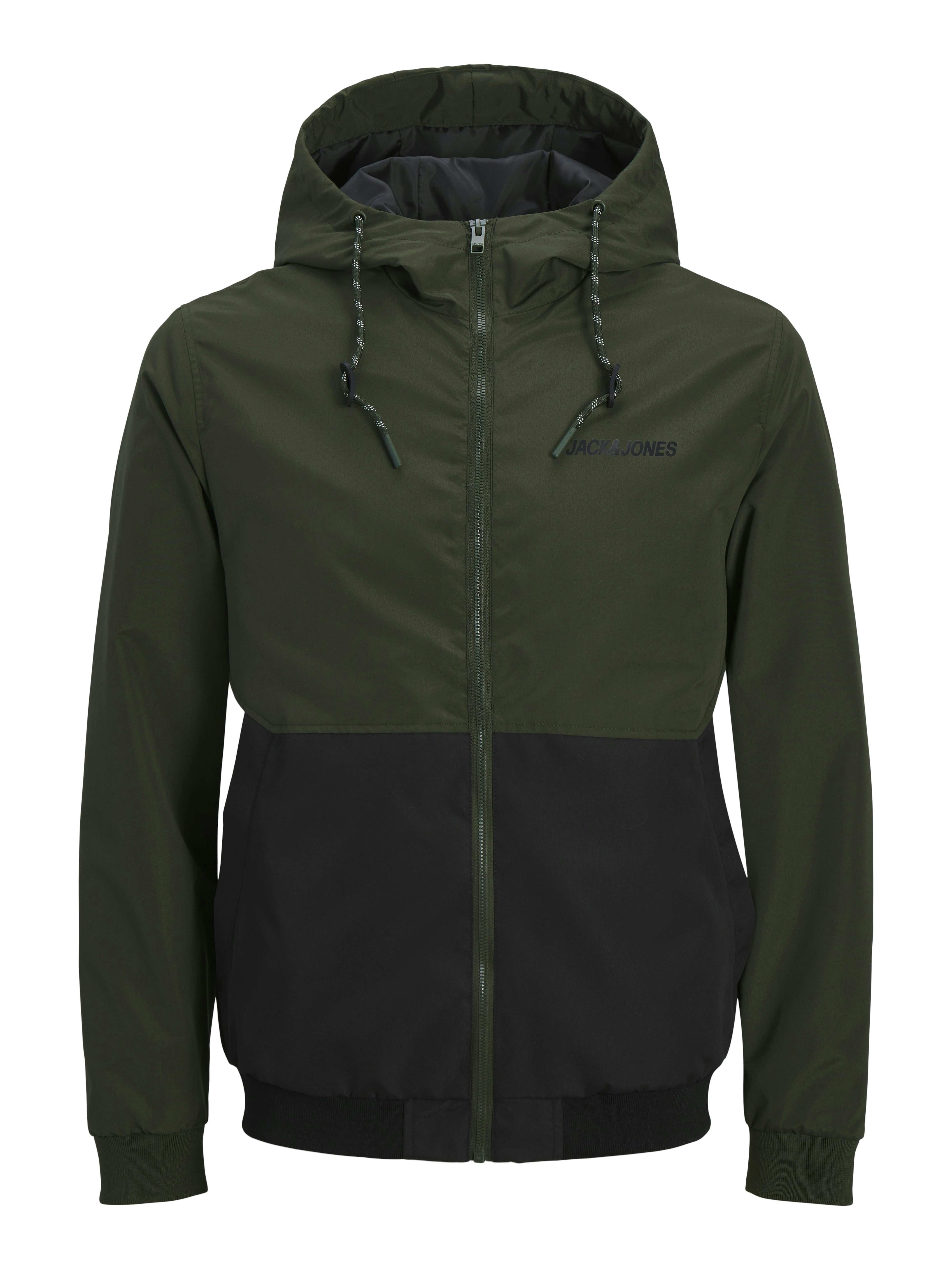 Jack & Jones Blouson JJERUSH met wintercomfort en capuchon