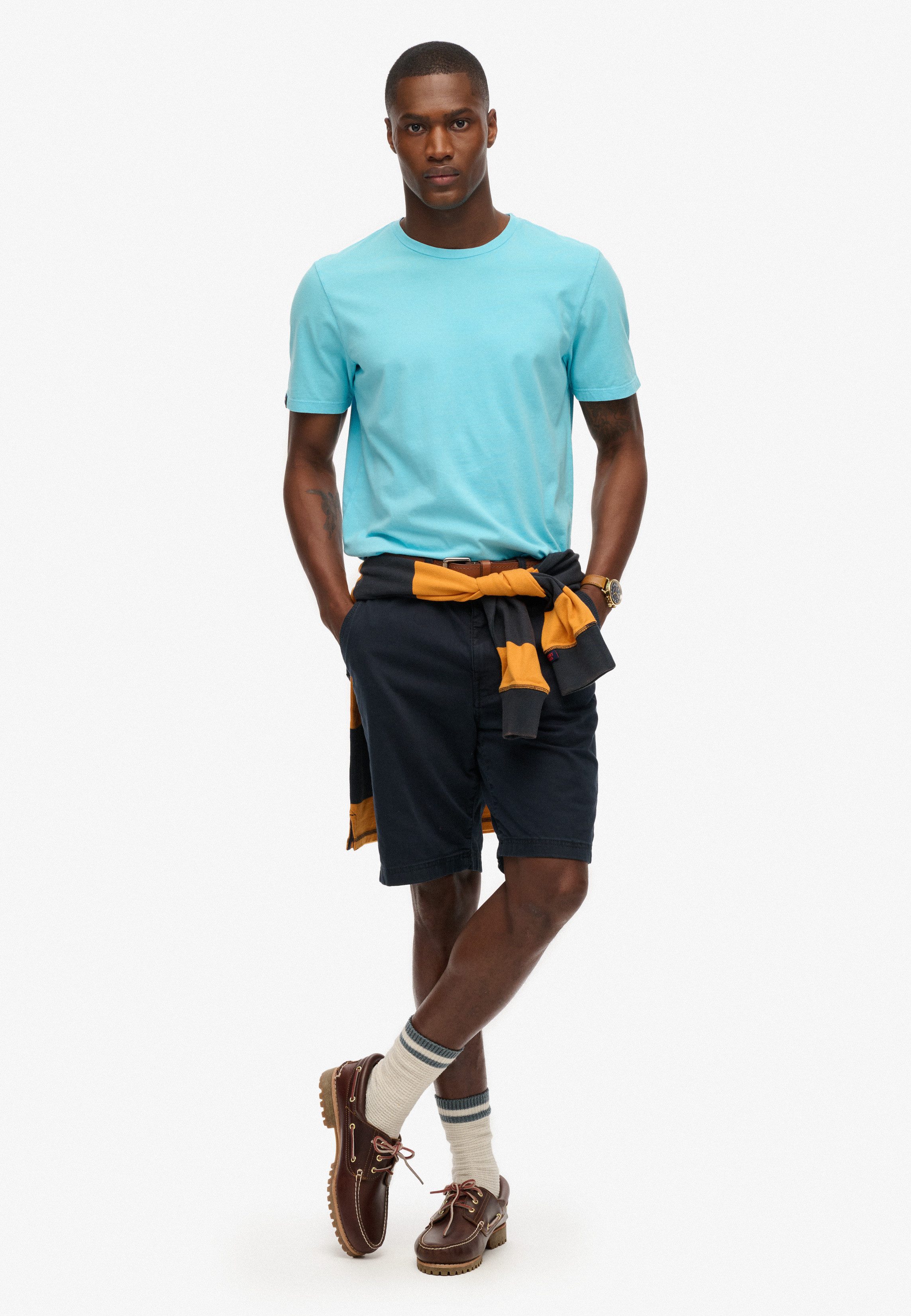 Superdry Shirt met ronde hals CLASSIC ESSENTIAL TEE