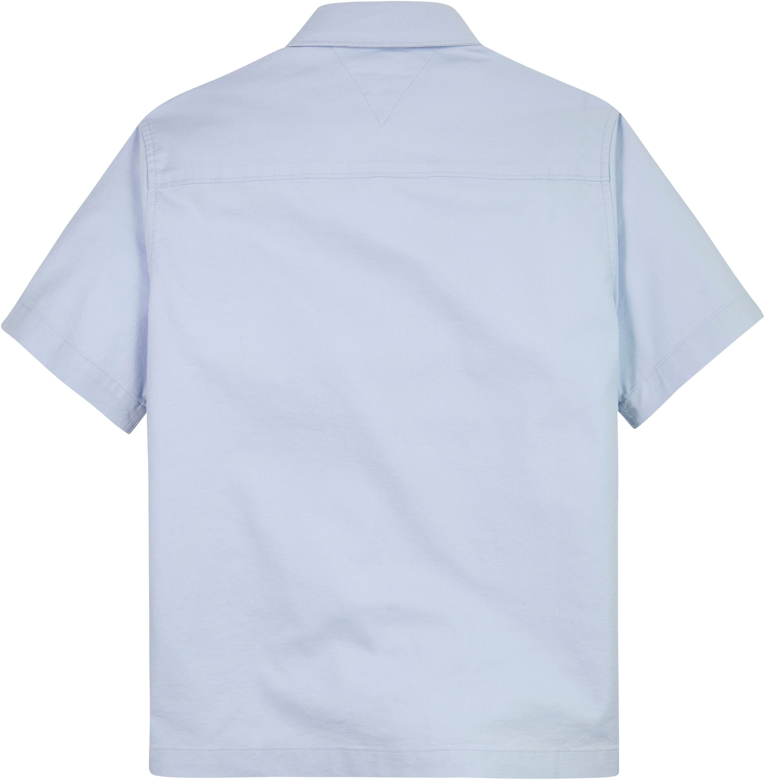Tommy Hilfiger Overhemd met korte mouwen SOLID OXFORD SHIRT S/S