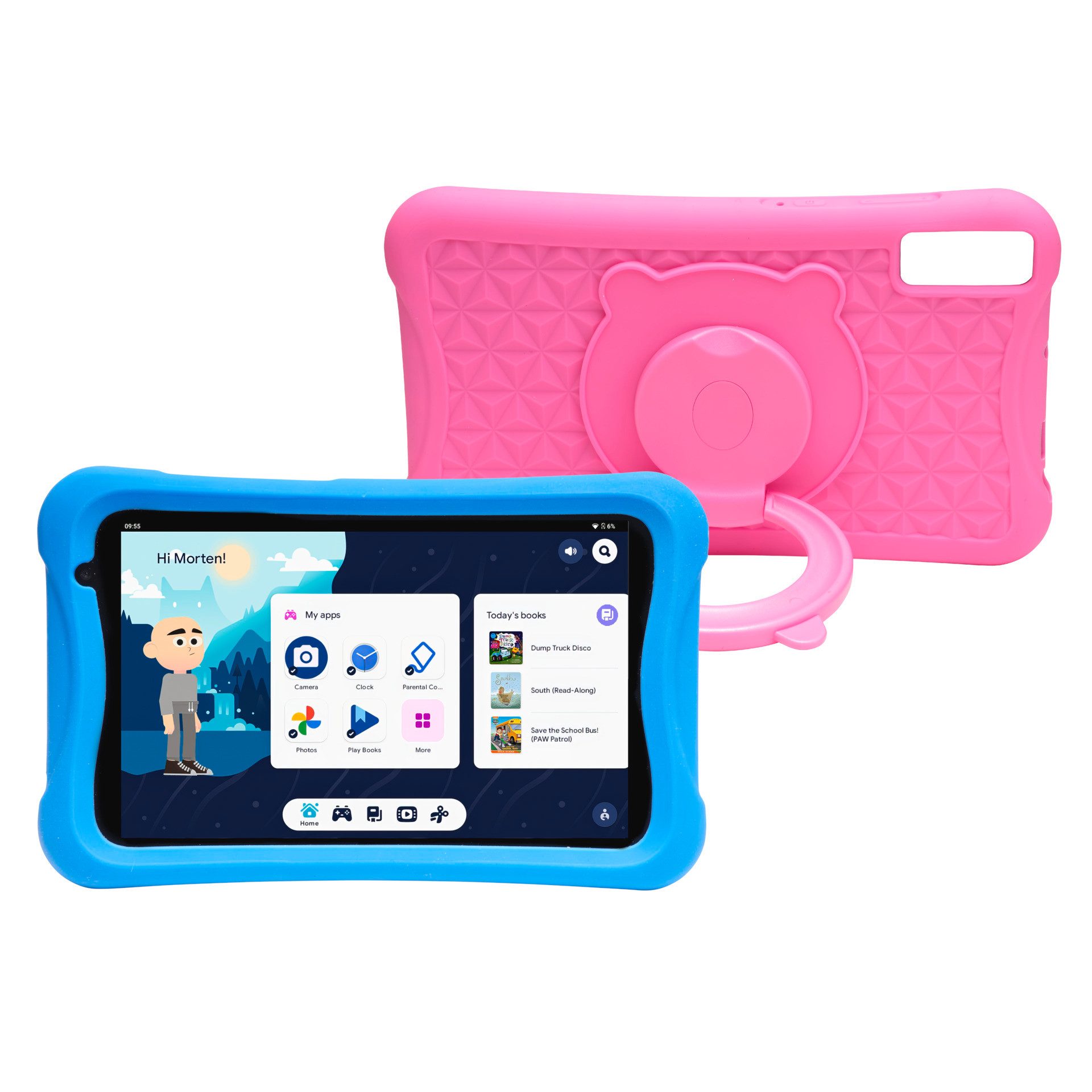 Denver Tablet TIO-80105KBUP 20,3 cm (8 Zoll) Android Kids, 8, Android