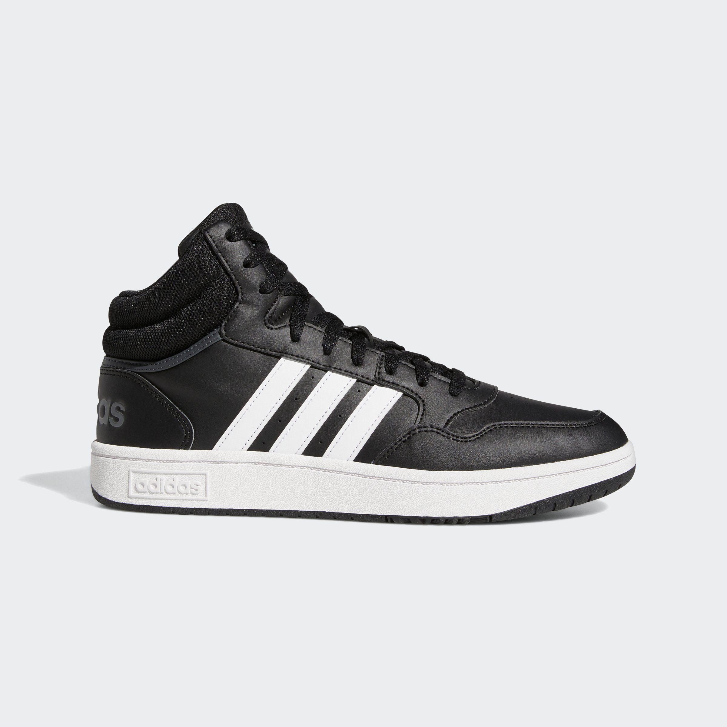 adidas Sportswear Sneakers HOOPS 3.0 MID LIFESTYLE BASKETBALL CLASSIC VINTAGE heren sneakers maat 42 EU zwart