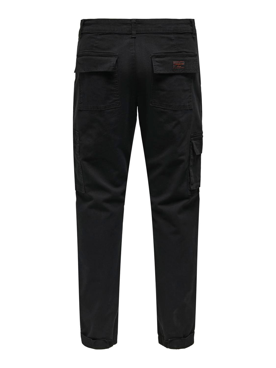 ONLY & SONS Cargobroek ONSCAM PAW CARGO CUFF CANWAS 0207 PANT