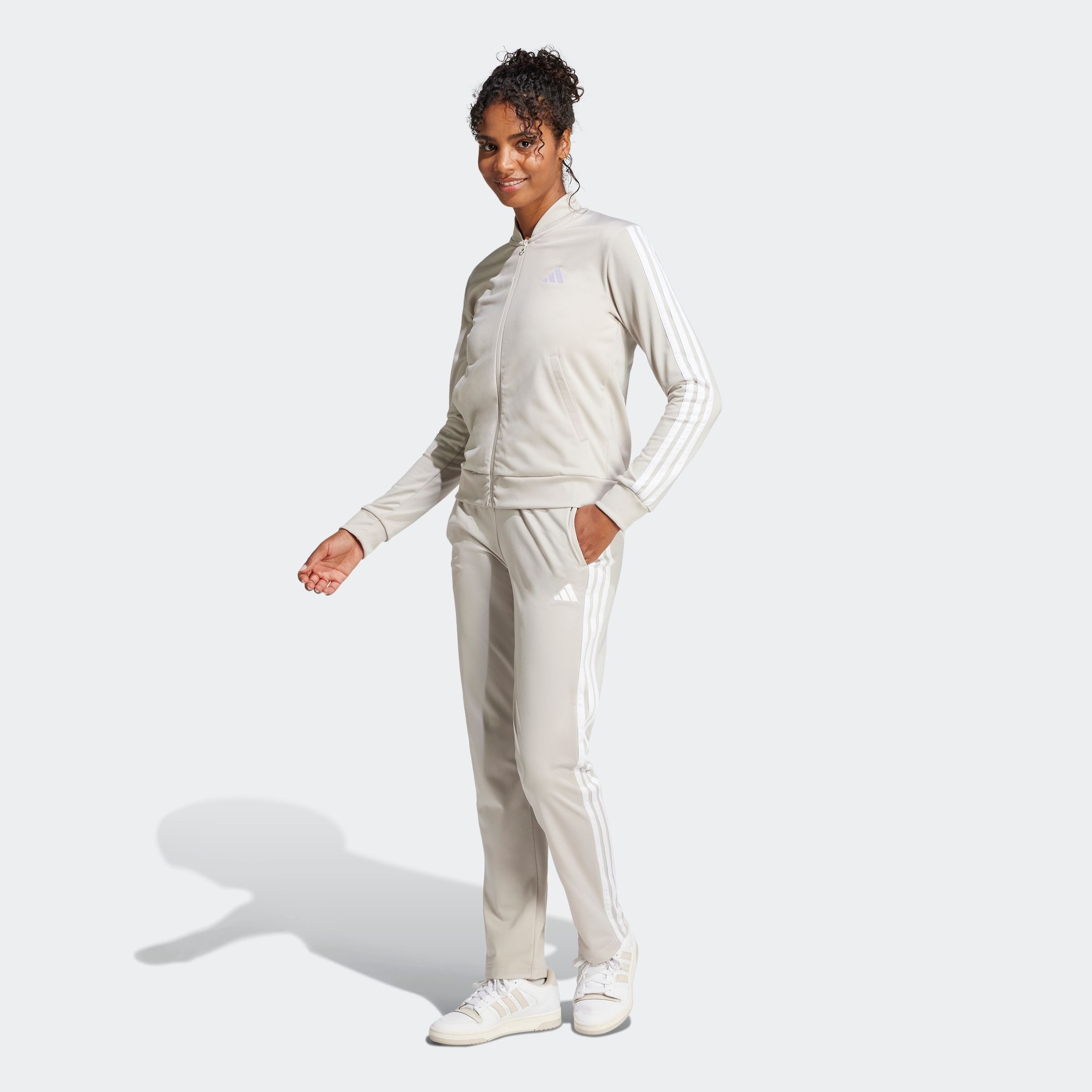 adidas Sportswear Trainingspak (2-delig) dames fitness maat XXL grijs