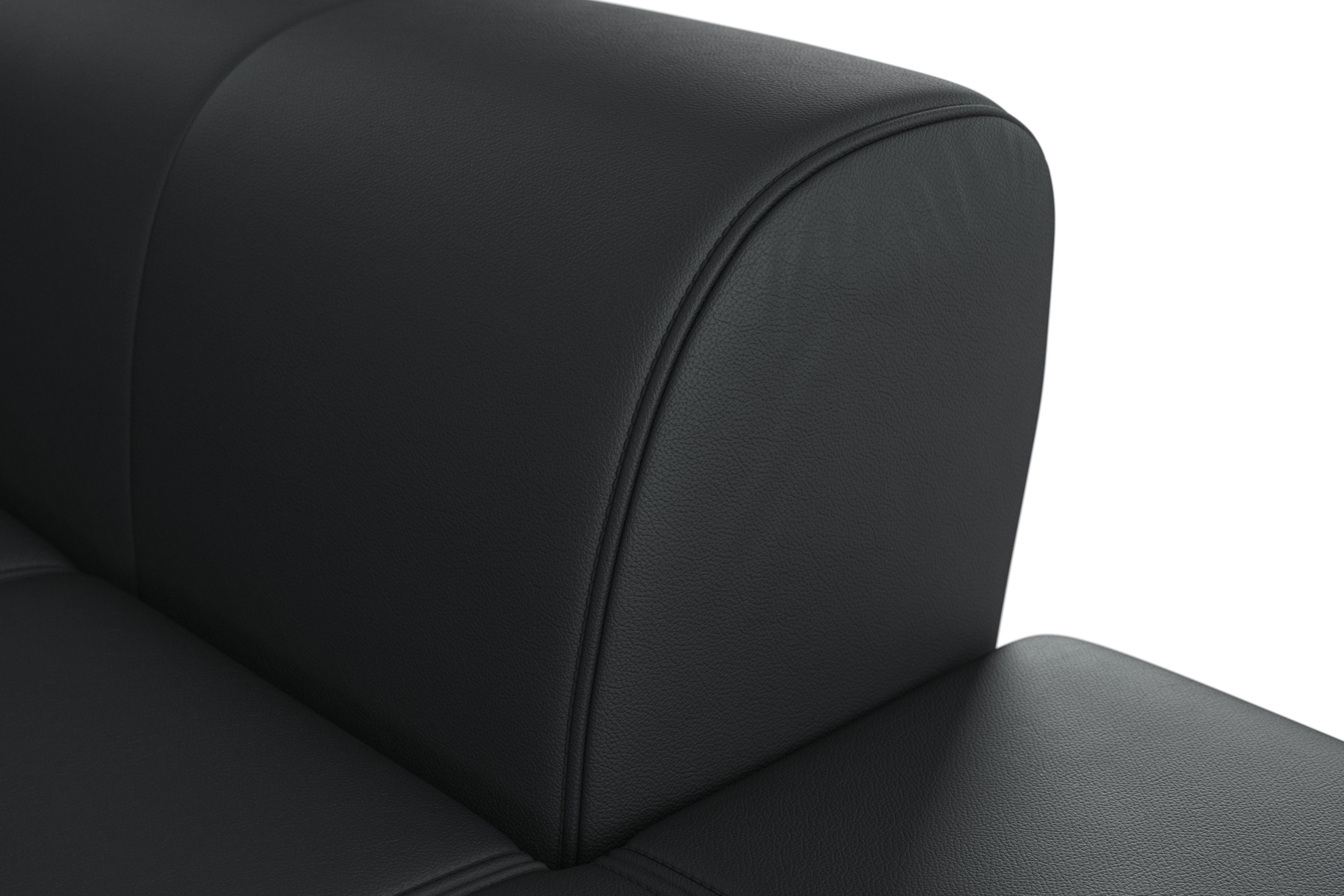 sit&more Zithoek Bendigo U-vorm inclusief zitdiepteverstelling, bodemvrijheid 12 cm, in 2 pootkleuren