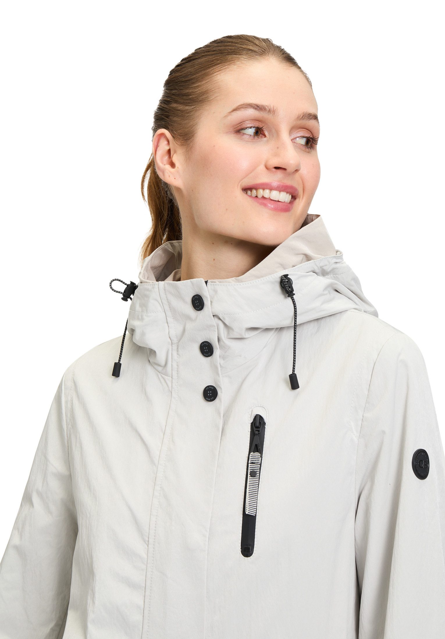 Gil Bret Outdoorjack met een capuchon