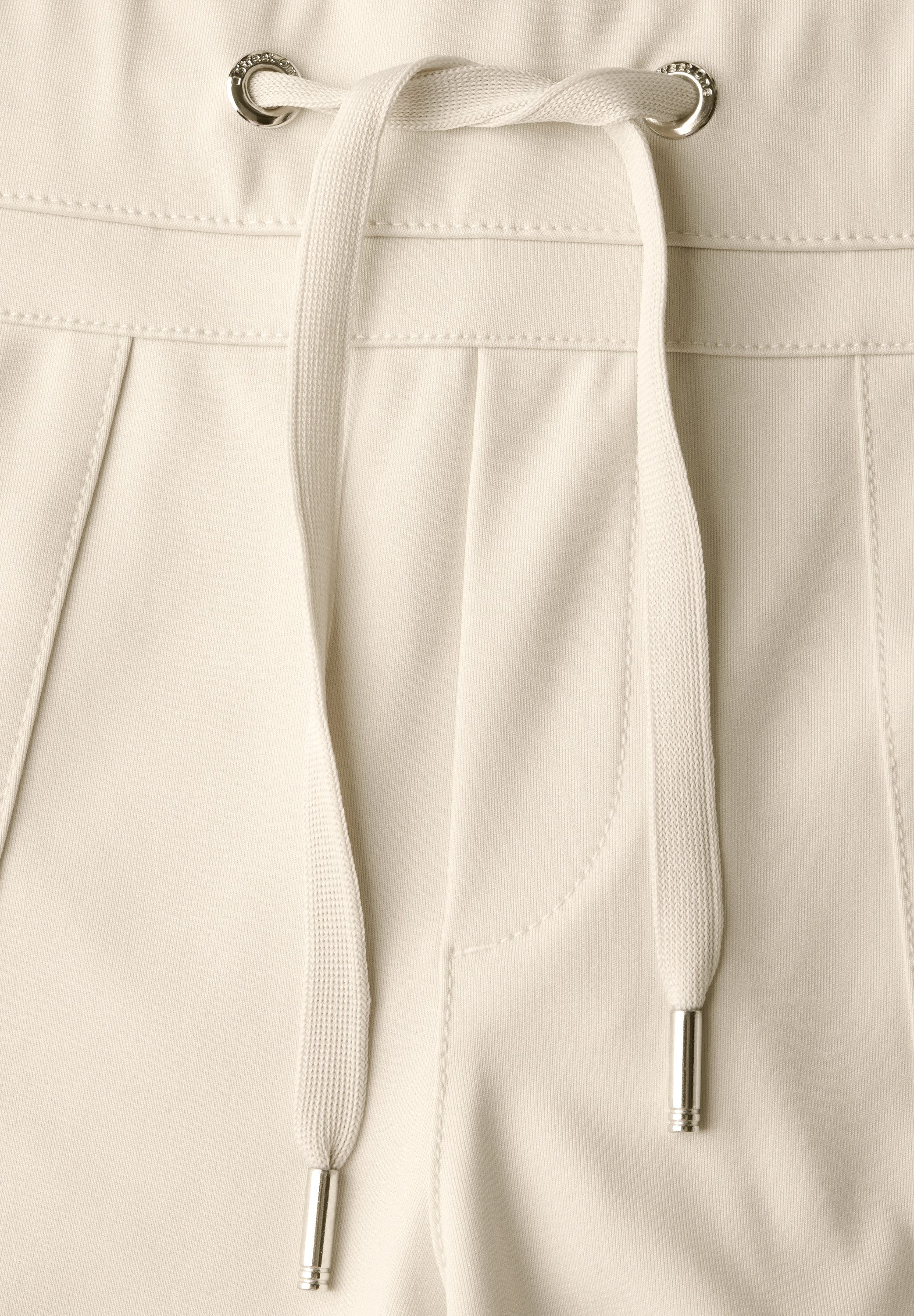 STREET ONE Stoffen broek Style Bonny met rijgkoord in de band