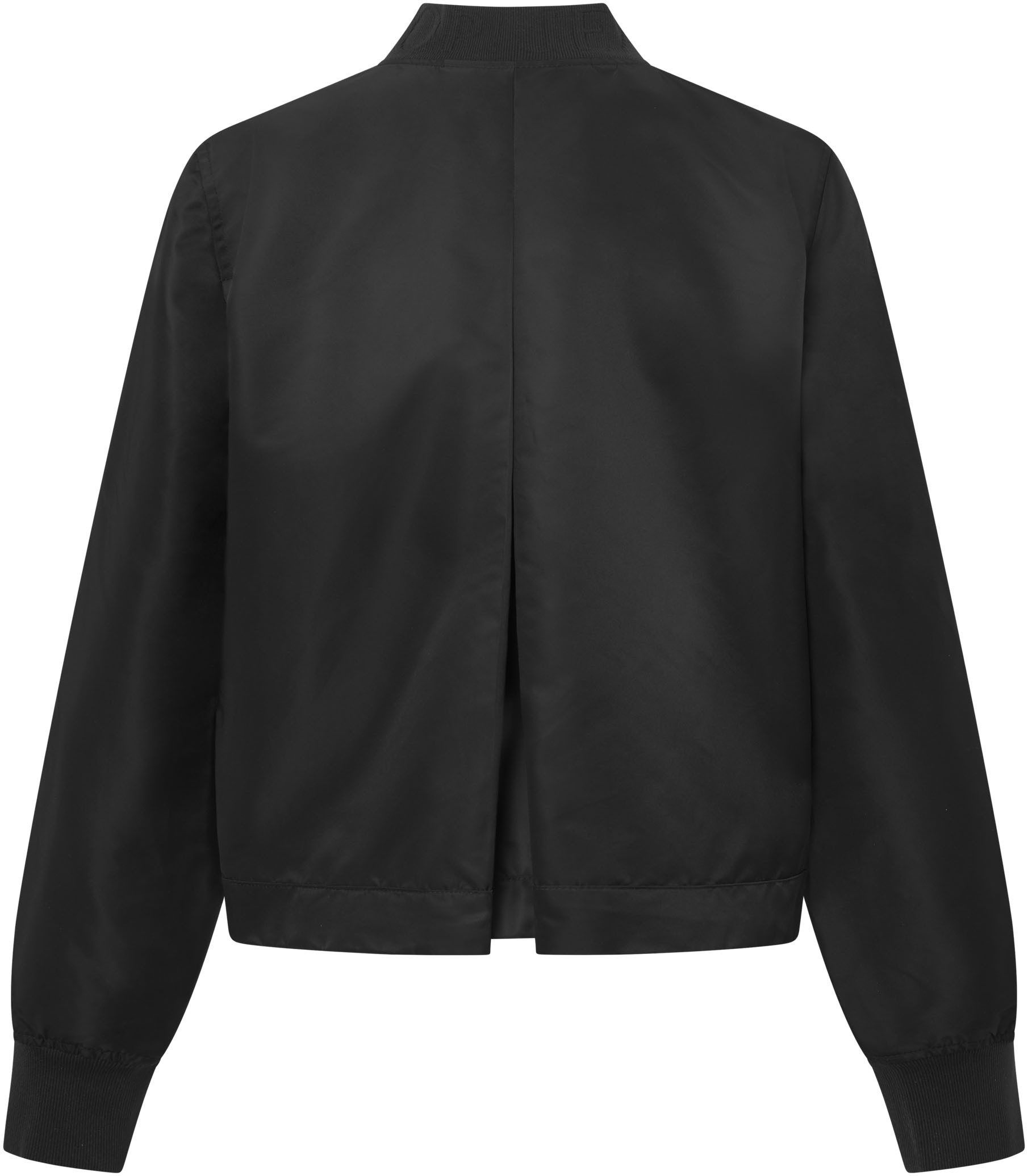 Joop Jeans Blouson Olakemi met ton-sur-ton tekst op de kraag
