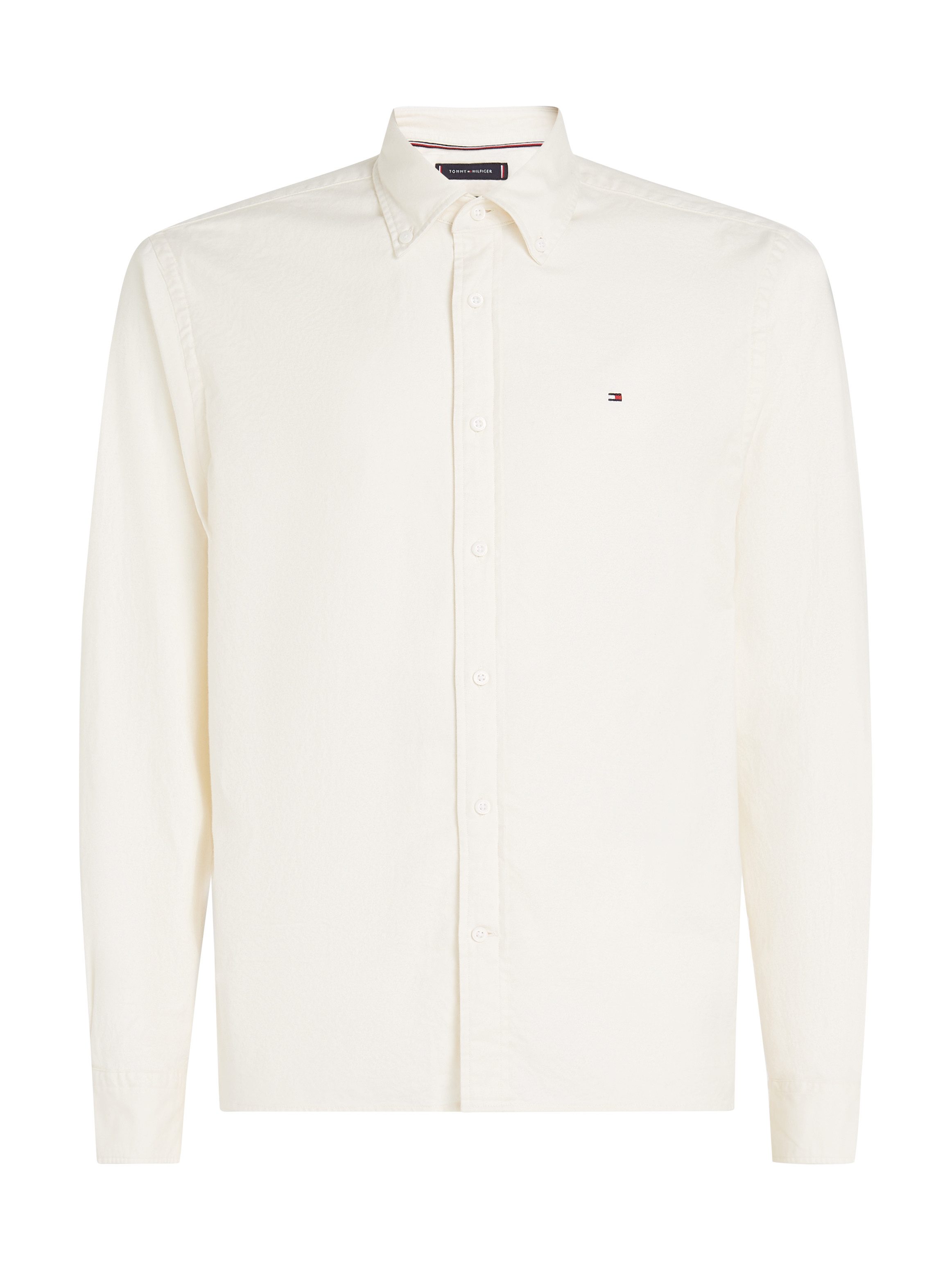 Tommy Hilfiger Businessoverhemd FLEX BRUSHED SOLID RF SHIRT