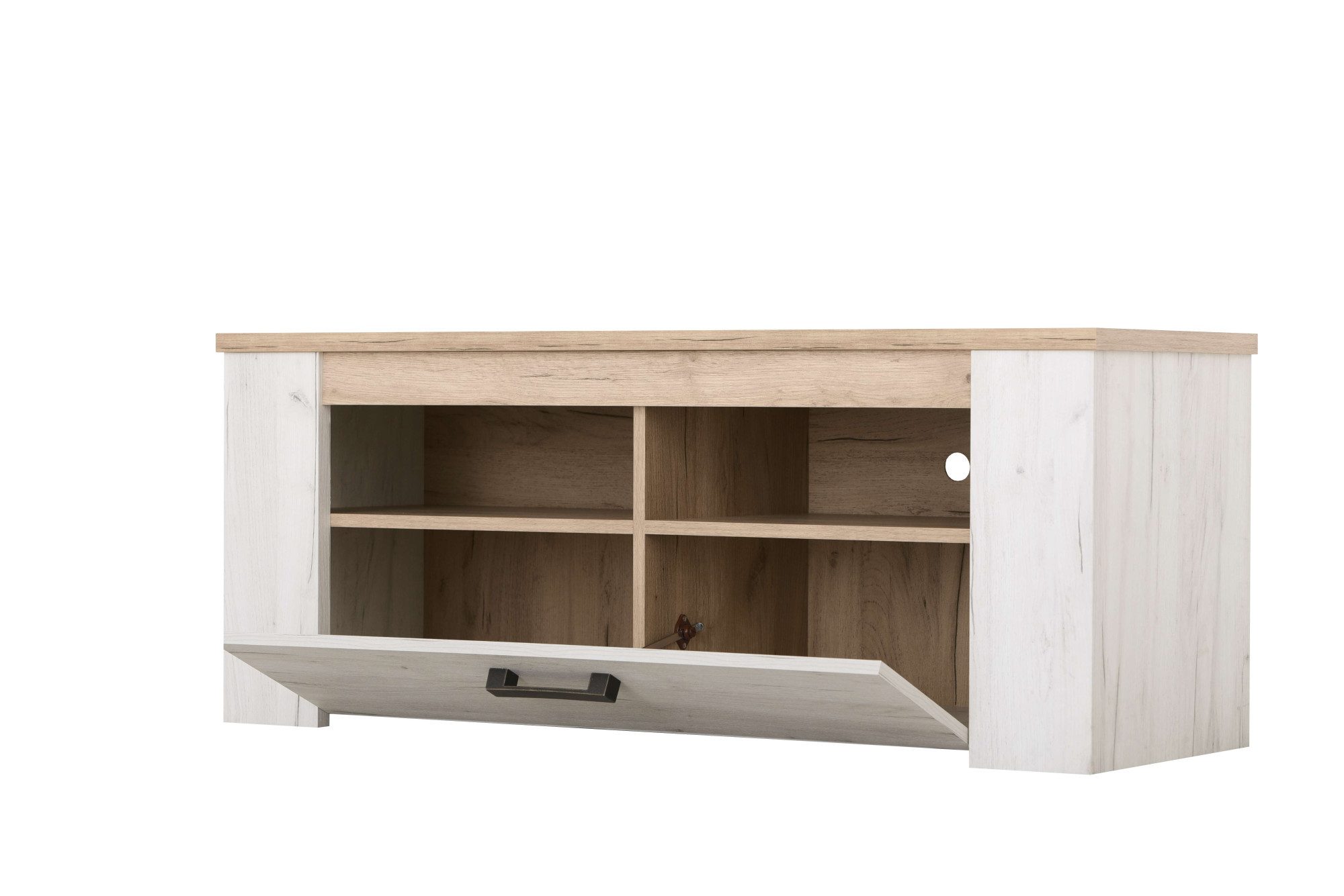 Home affaire Tv-meubel Kent TV-sideoard 120 cm, met twee gesloten vakken TV-kast met veel ruimte, voor moderne televisies in elke woonkamer