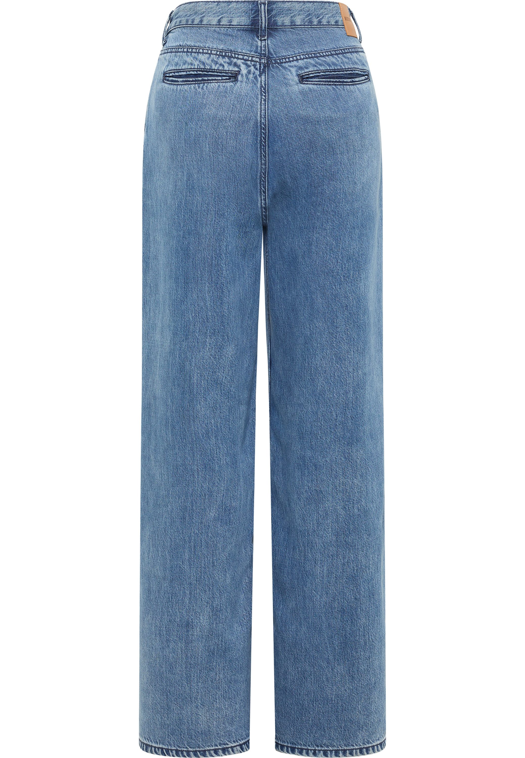 MUSTANG Five-pocketsbroek Dames stijl Luise breed