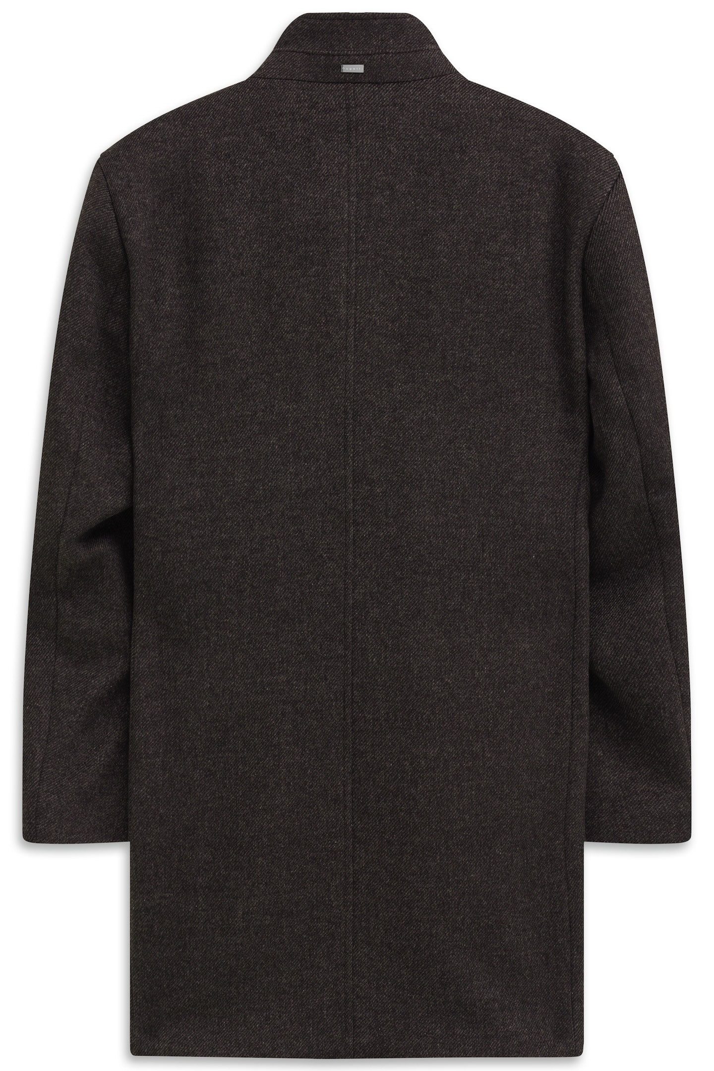 Bugatti Korte jas Flexcity Stretch Modern Fit van een wolmix