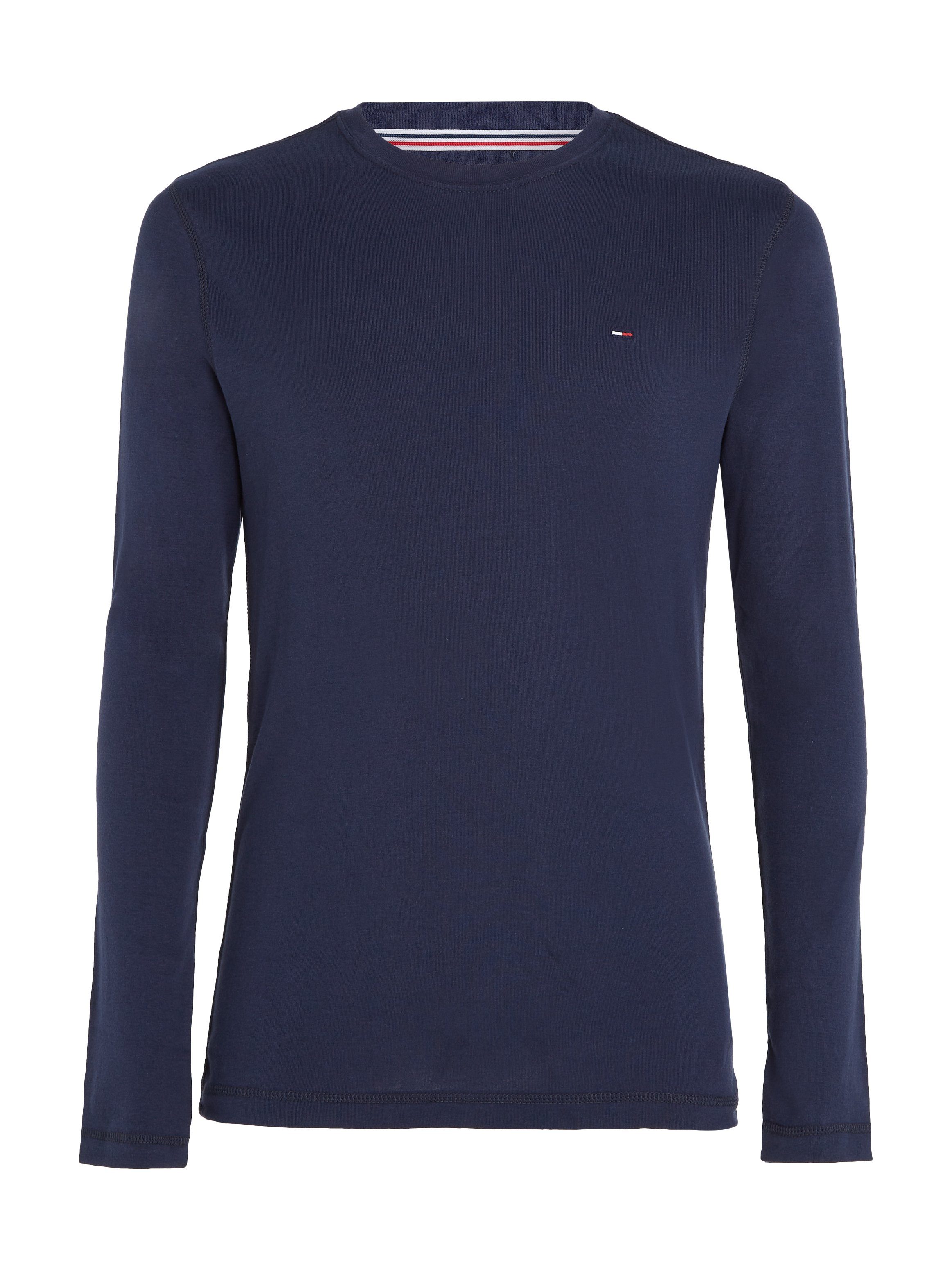 TOMMY JEANS Shirt met lange mouwen TJM ORIGINAL RIB LONGSLEEVE TEE