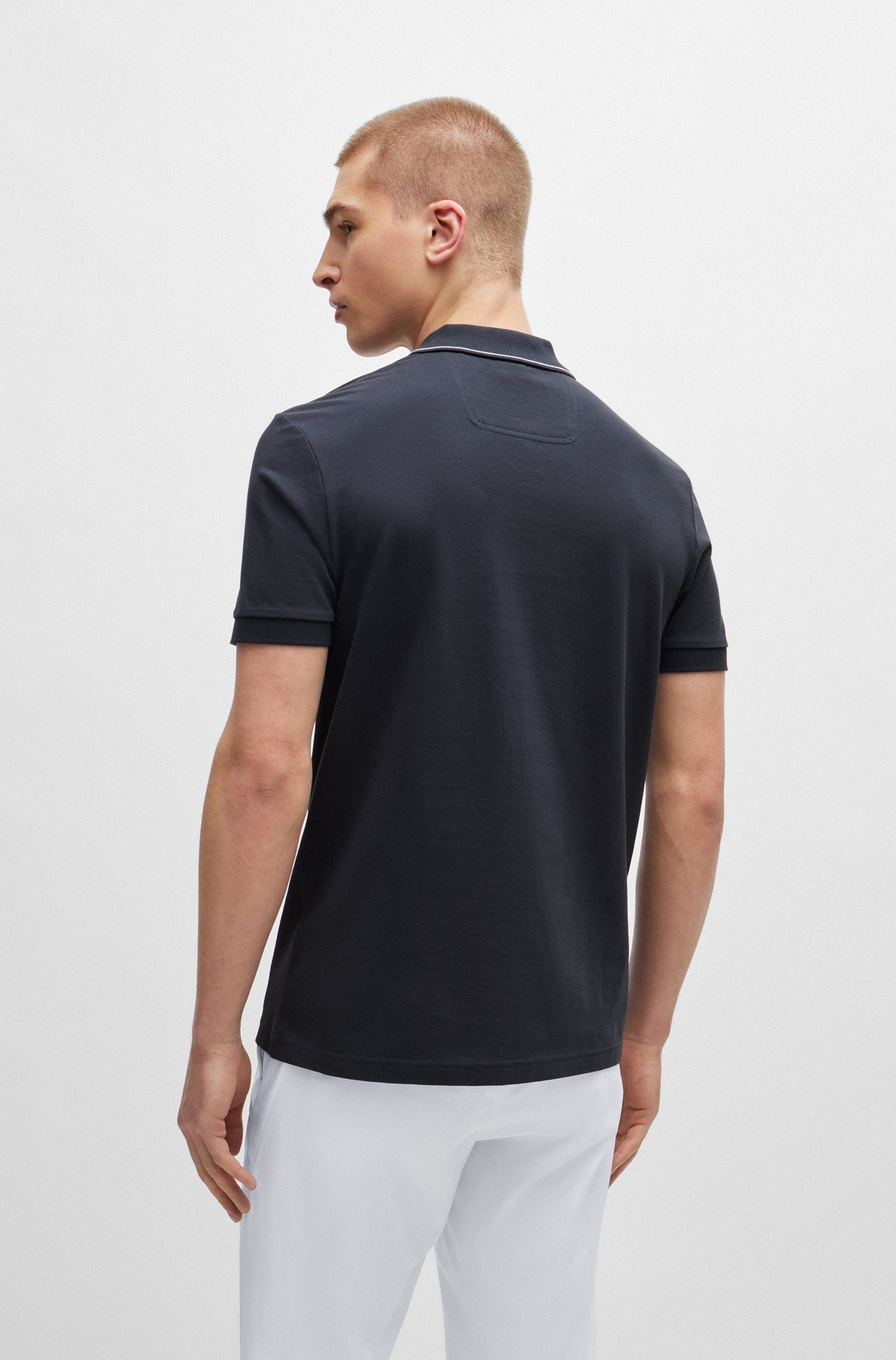 BOSS GREEN Poloshirt Paule 4 met een polokraag