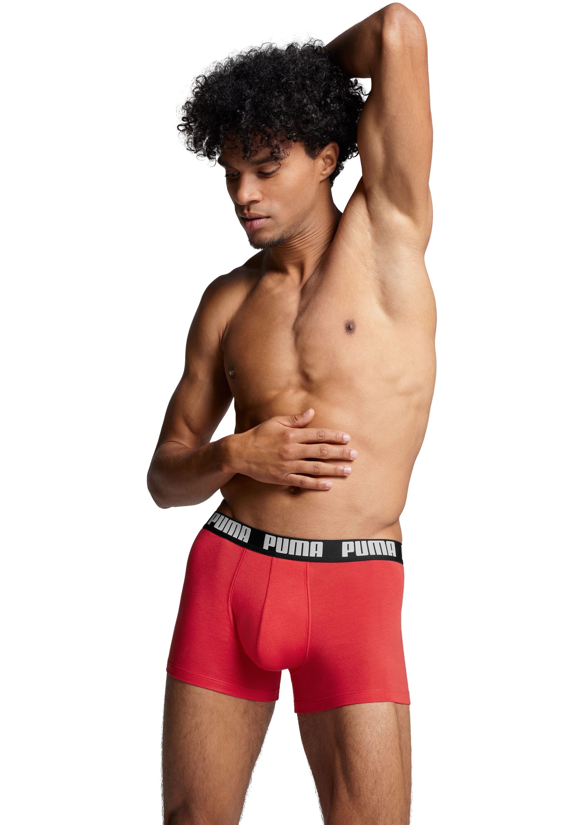 PUMA Boxershort MEN EVERYDAY BOXER 6P ECOM (Set van 6)