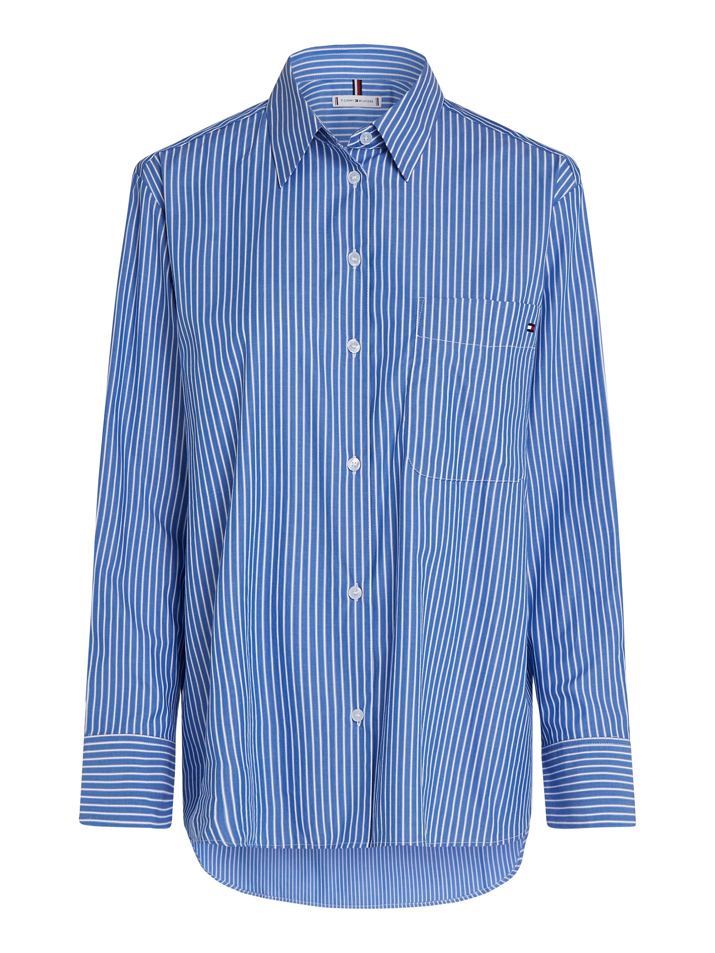 Tommy Hilfiger Overhemdblouse ESS POPLIN EASY FIT SHIRT