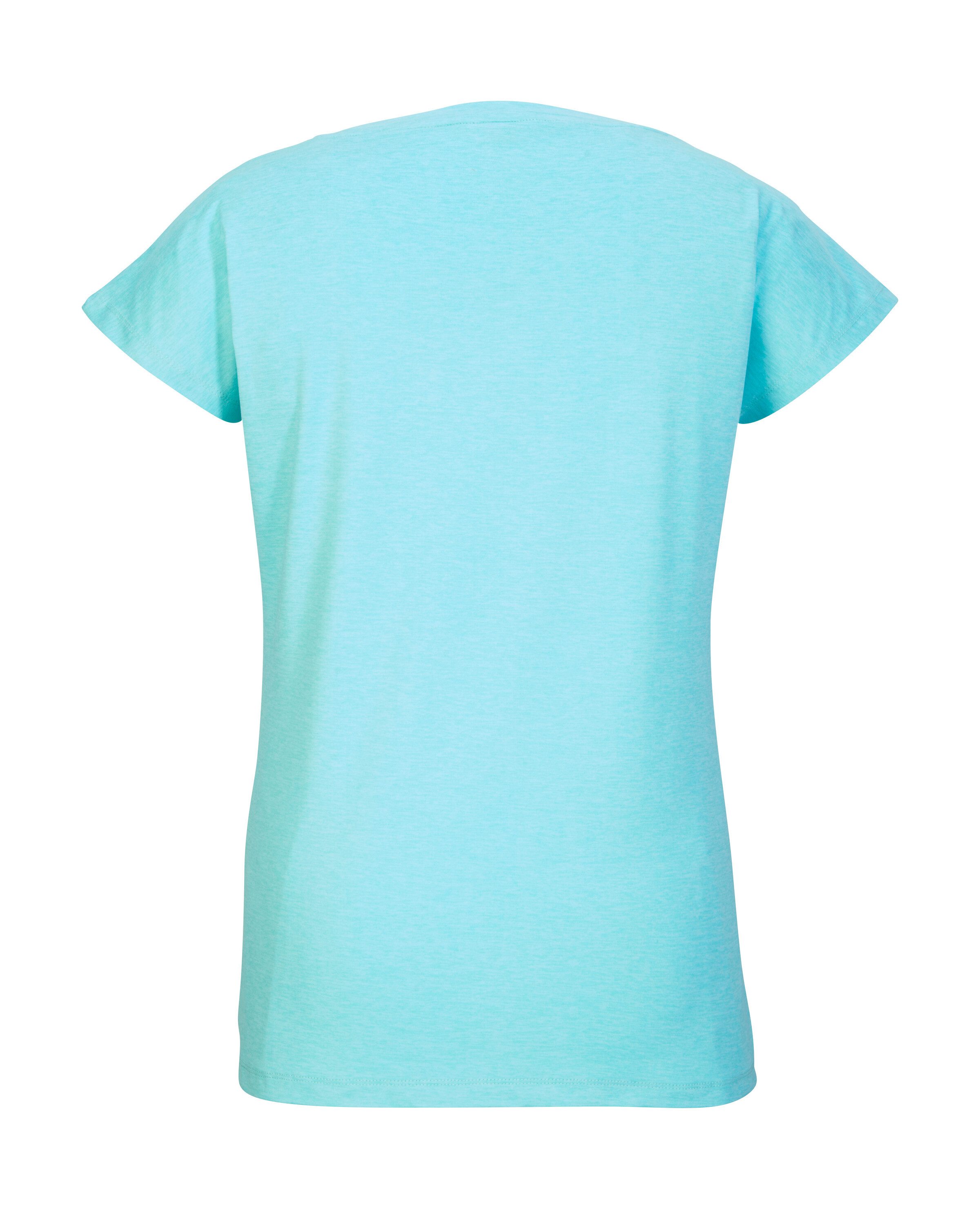 Killtec T-shirt KOS 22 WMN TSHRT Ademend, sneldrogend dames T-shirt met print.