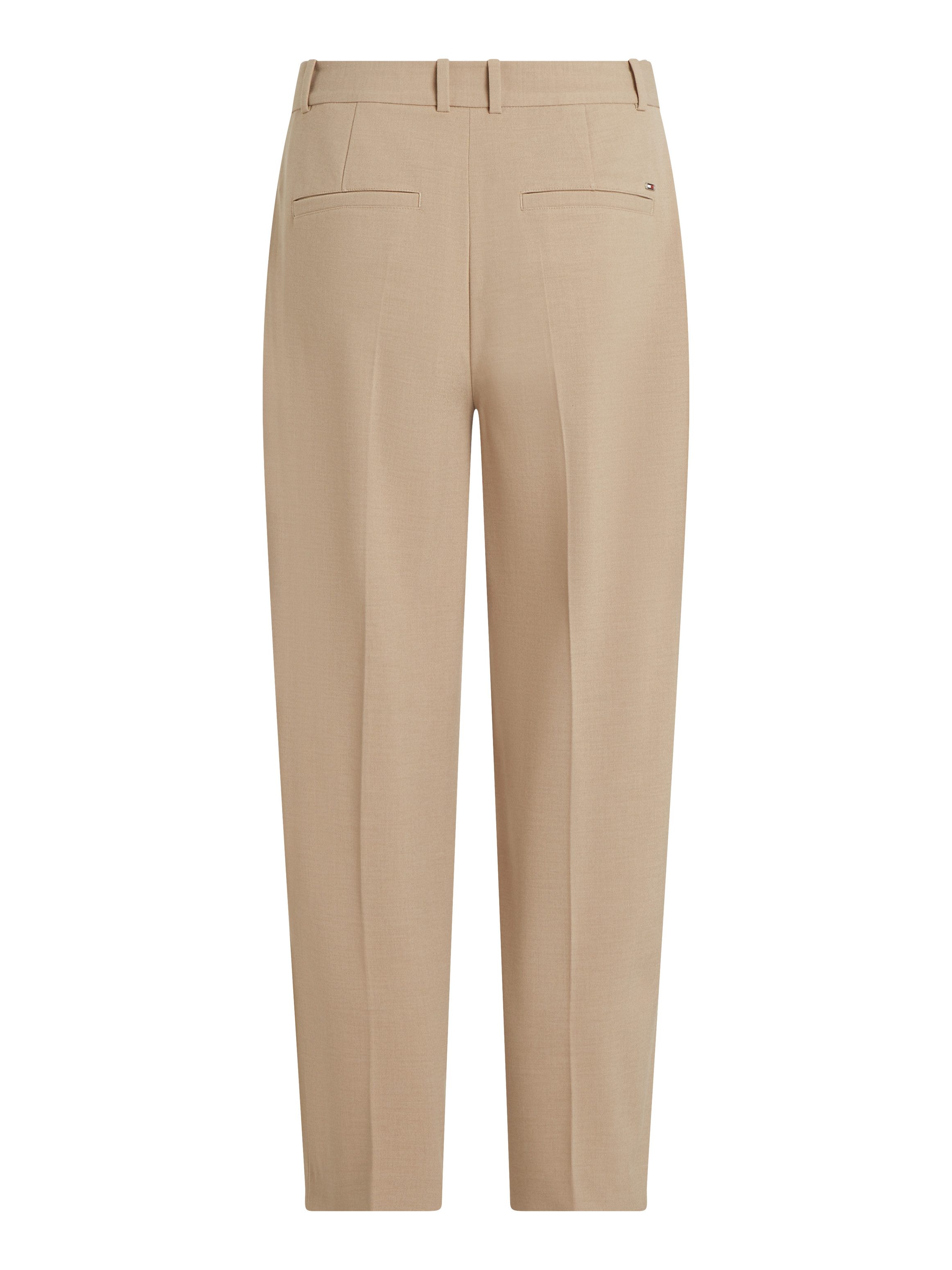 Tommy Hilfiger Geweven broek Low Normal Waist Bi-Stretch Riemlus, elastisch, onderhoudsvriendelijk kreukvrij, business casual