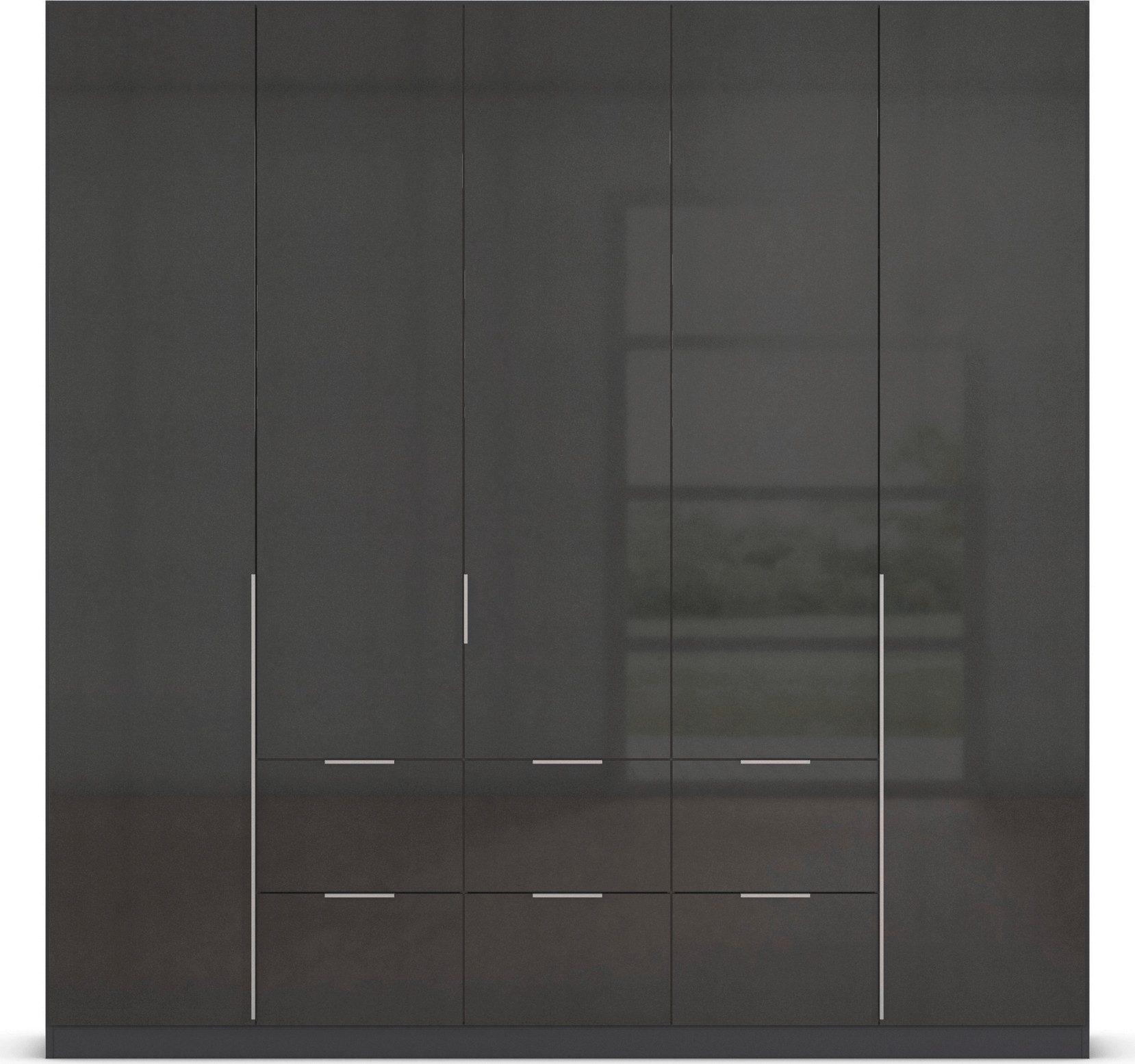 rauch Draaideurkast Kledingkast kast garderobe AGORDO met decor- of hoogglansfront
