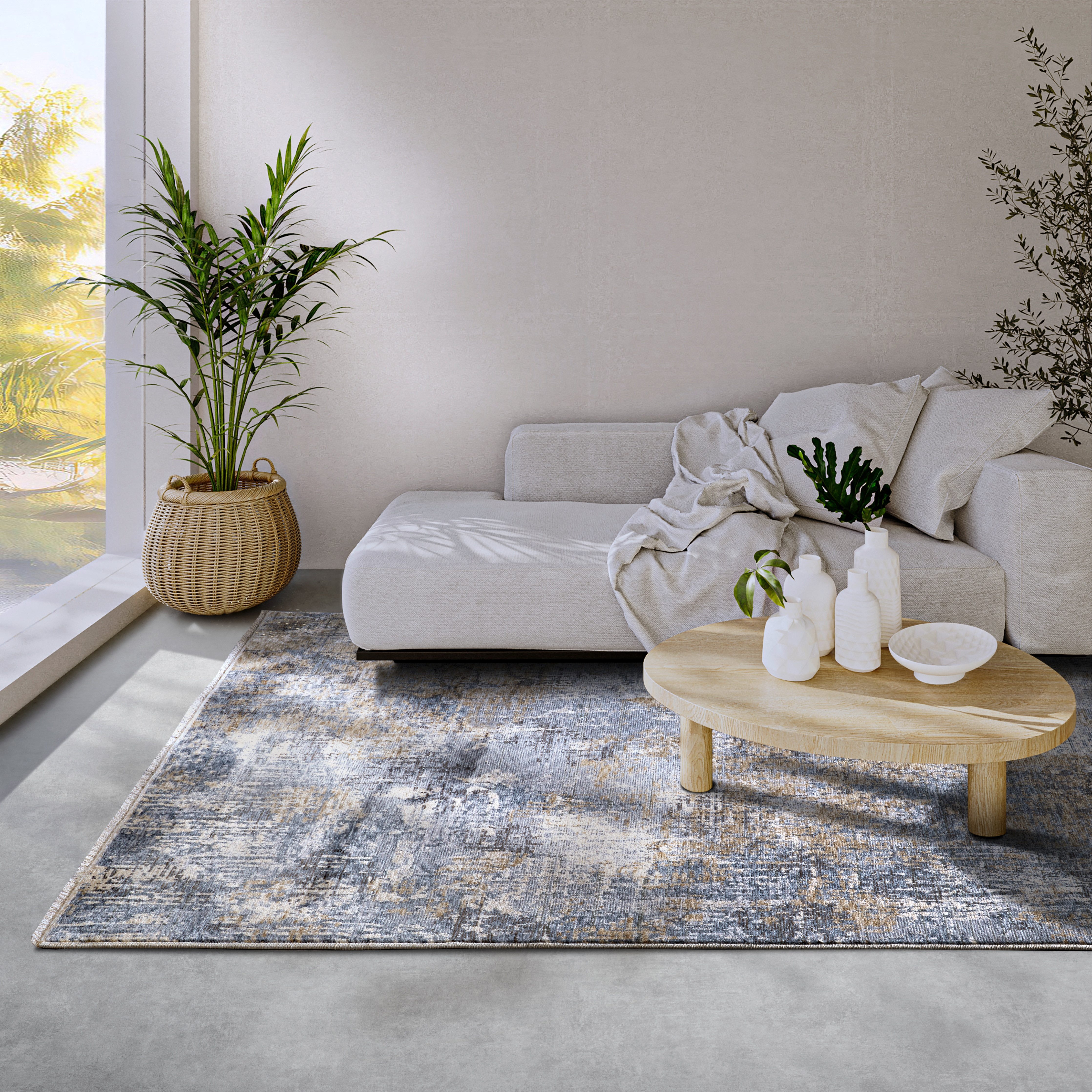 Villeroy & Boch Vloerkleed Joseph Vintage, franjes, woonkamer, slaapkamer, modern, kortpolig, gang