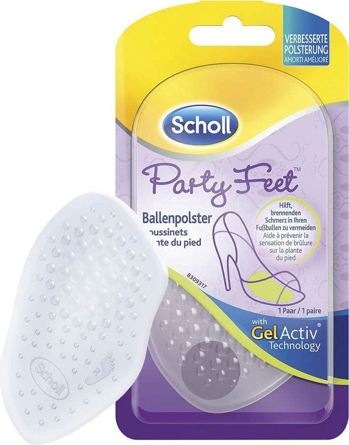 Scholl Gelvulling Party Feet Voorvoetkussentjes