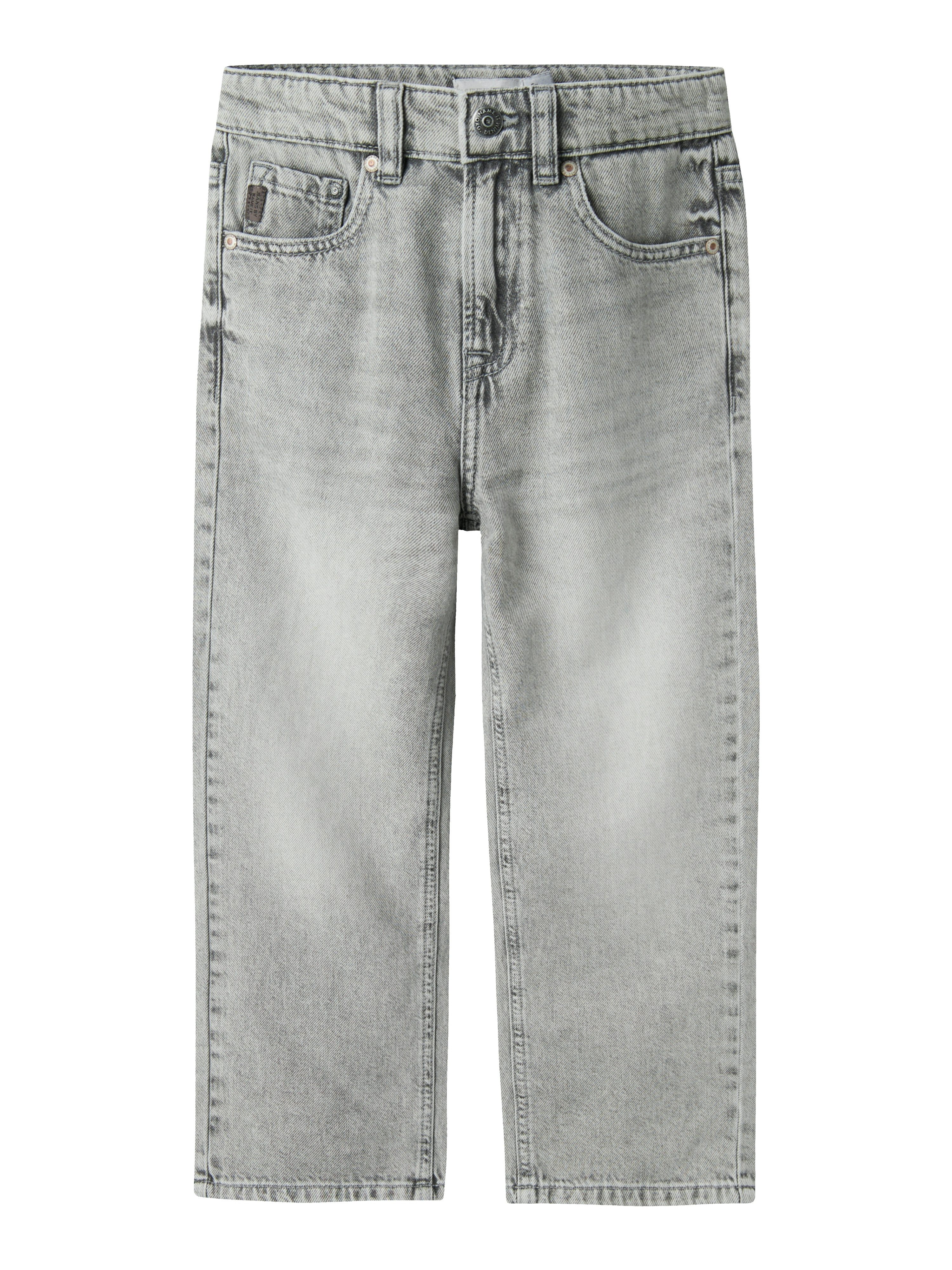 Name It Straight jeans NKFROSE voor meisjes met hoge taille en wijde pijpen